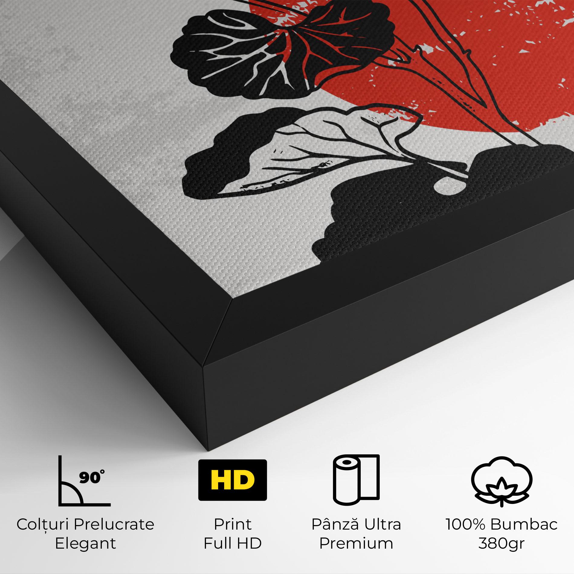 Tablou Canvas Japan Plant Art mockup 4