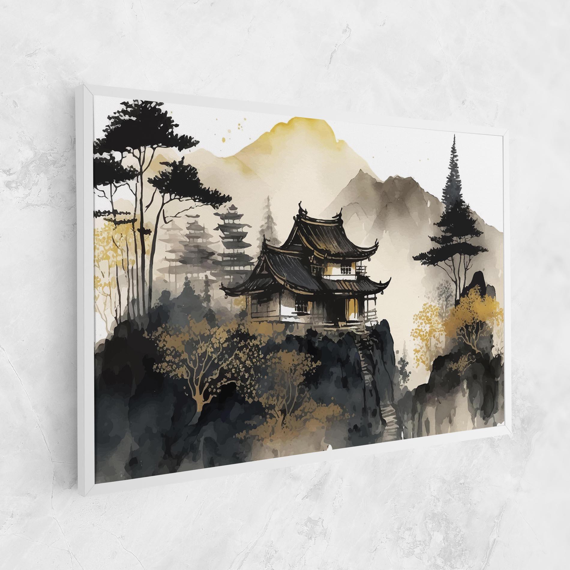 Tablou Canvas Japanese Temple mockup 1