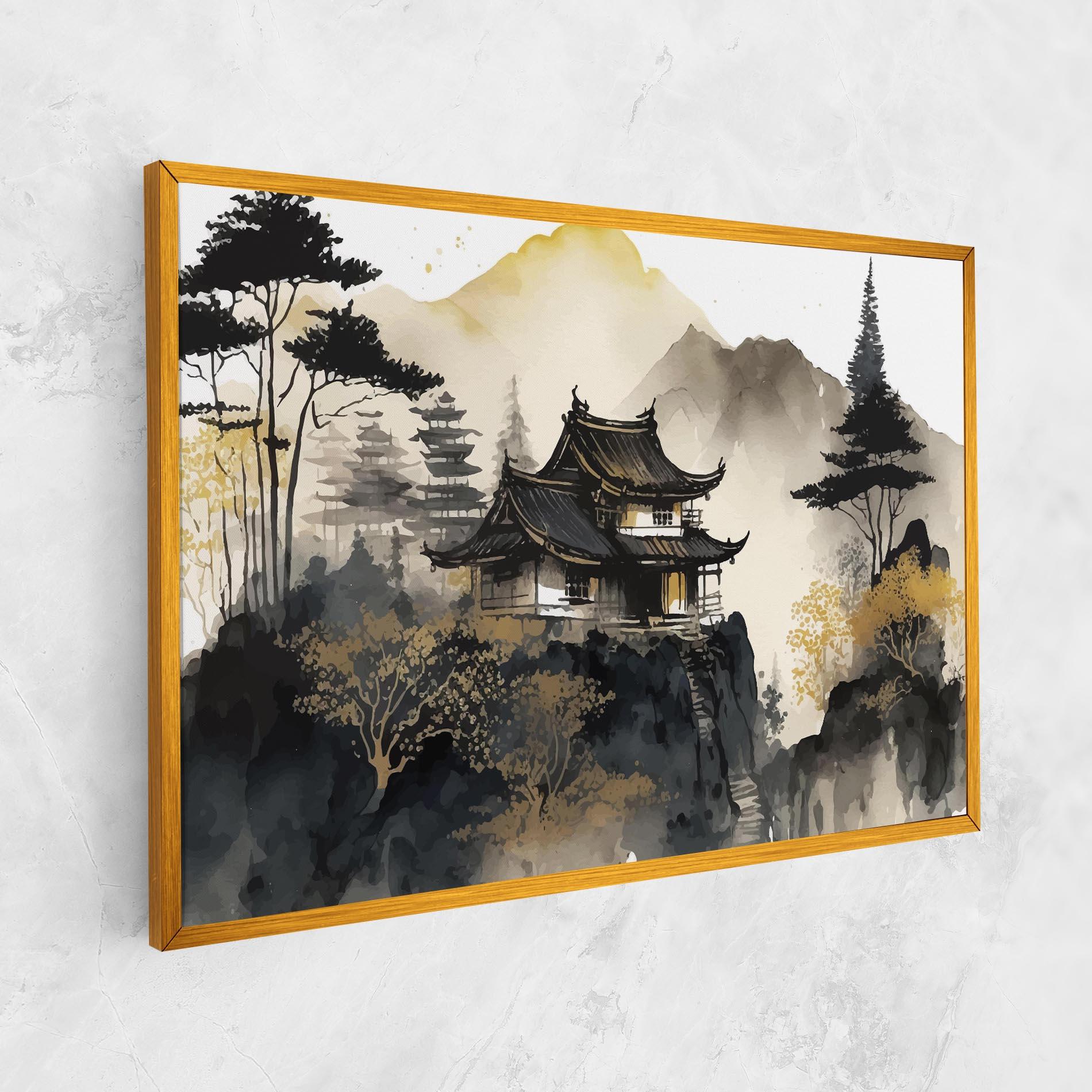 Tablou Canvas Japanese Temple mockup 1