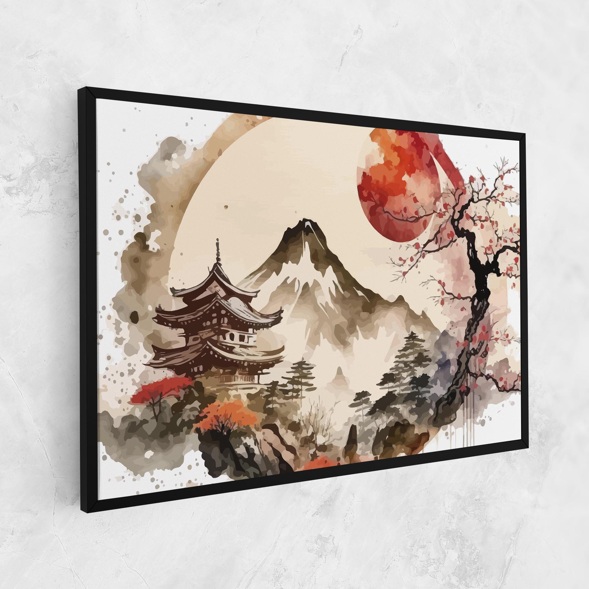 Tablou Canvas Asiatic Blossom View mockup 1