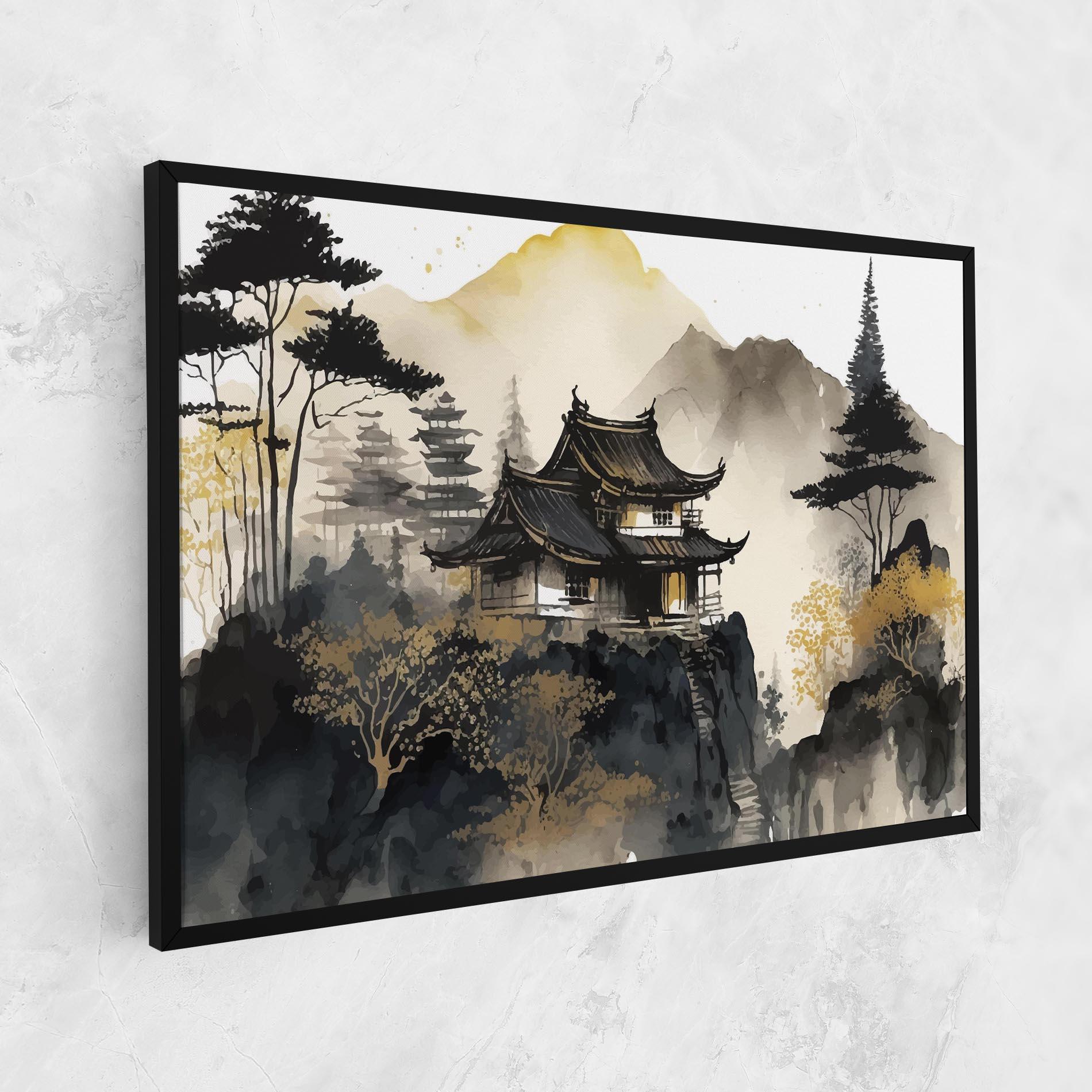 Tablou Canvas Japanese Temple mockup 1