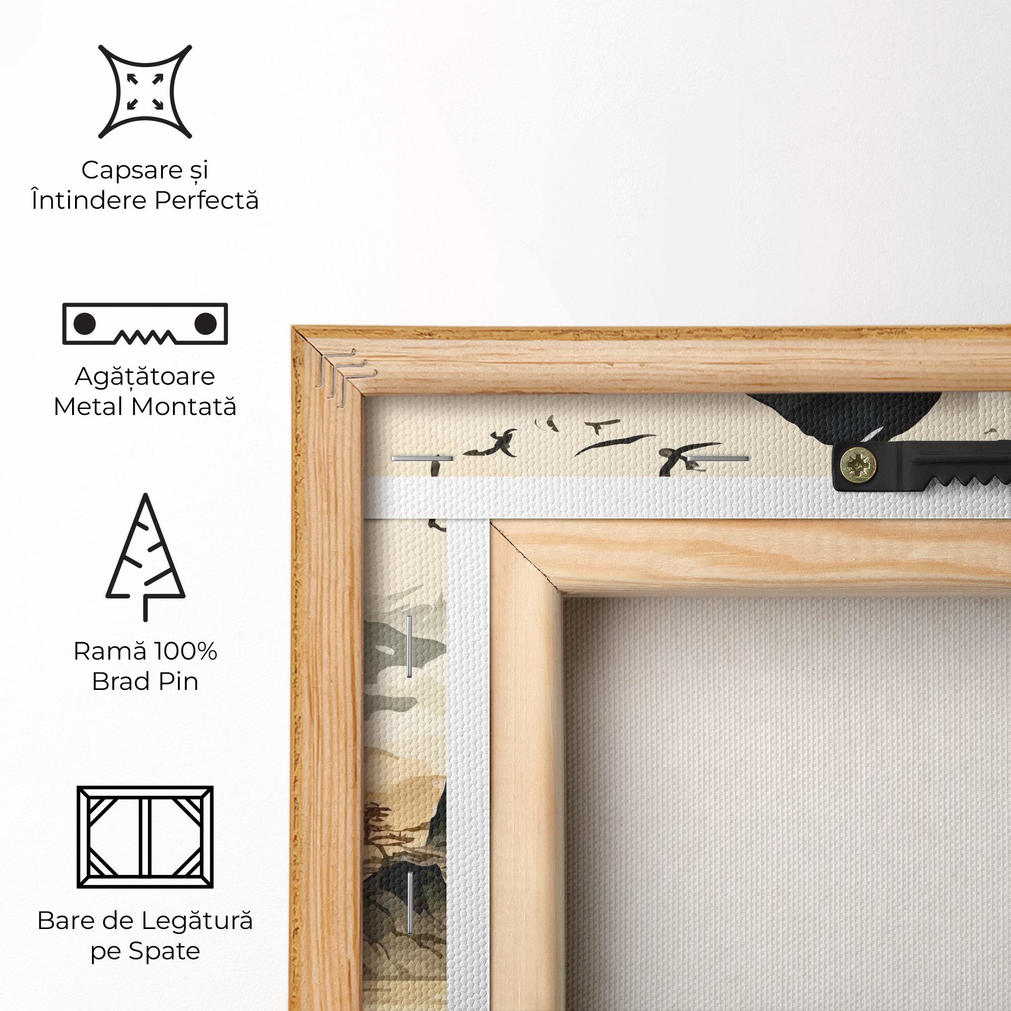 Tablou Canvas Asian Mountain View mockup 5