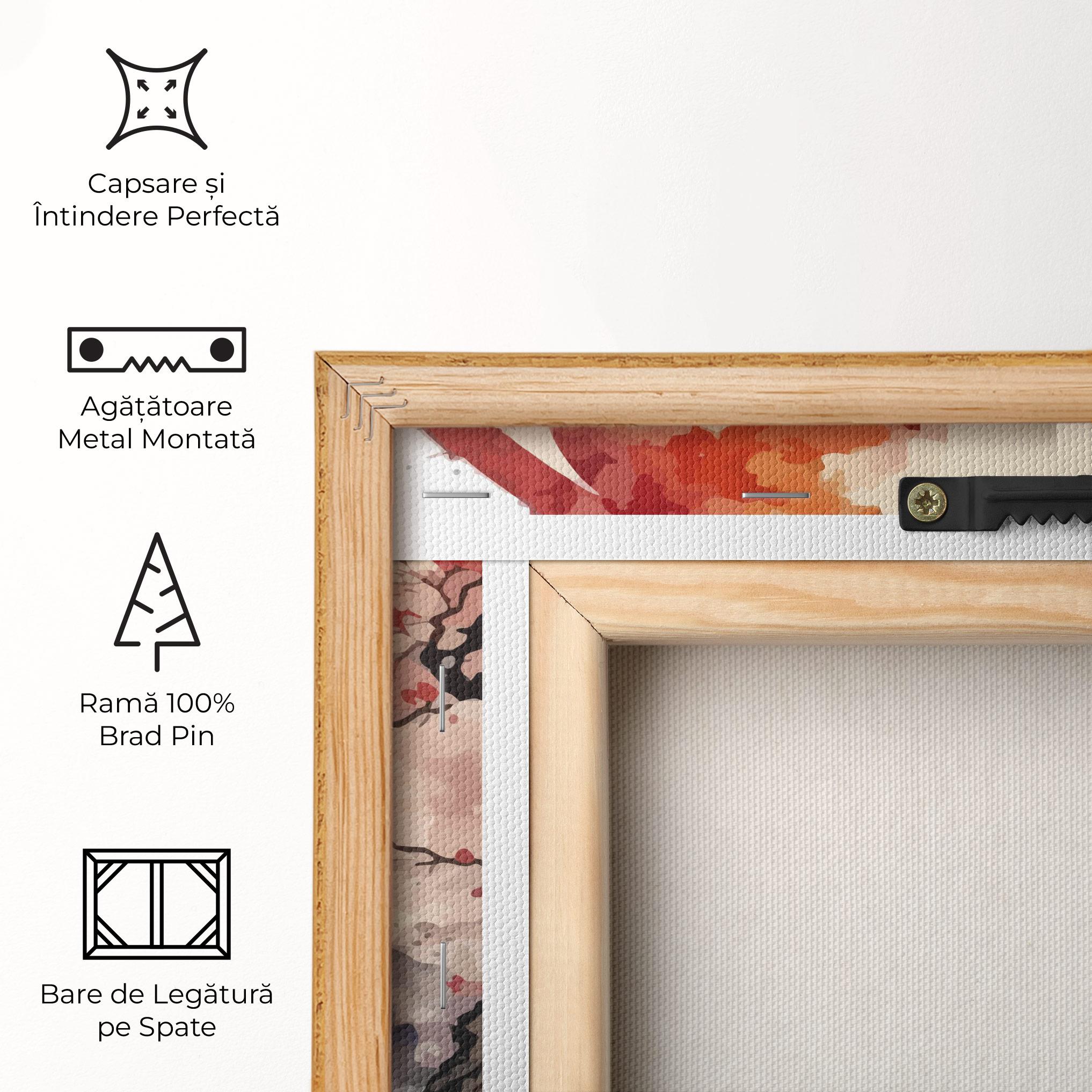 Tablou Canvas Asiatic Blossom View mockup 5