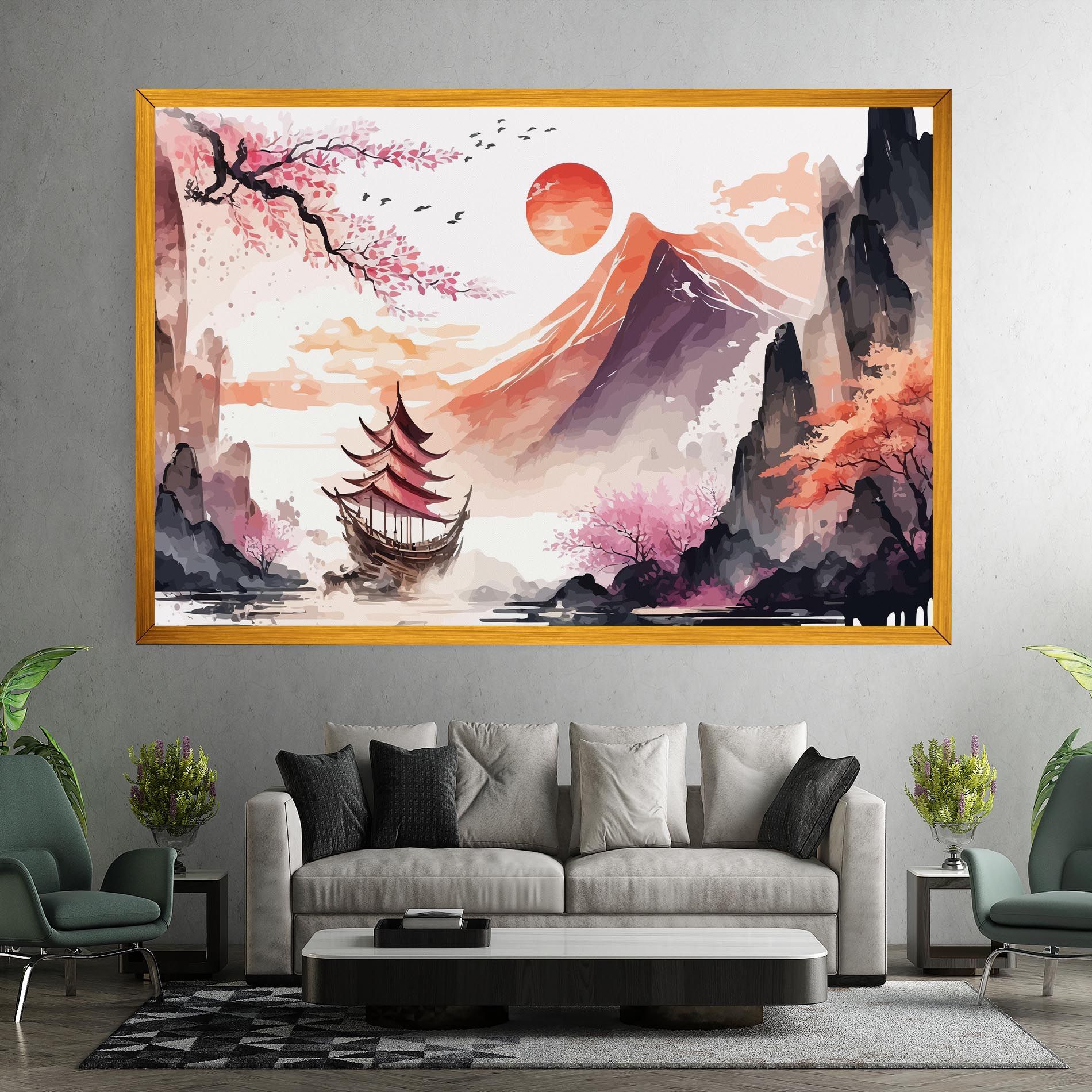 Asiatic Purple Mountain mockup 7