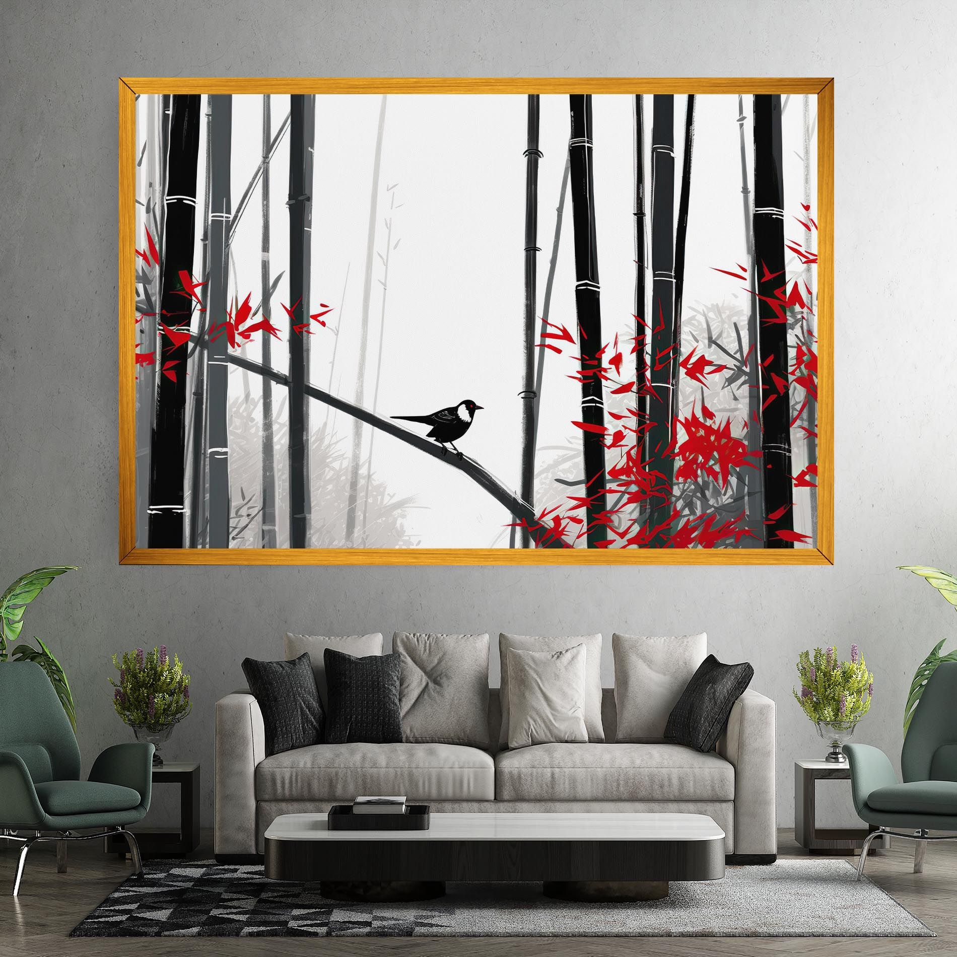 Chinese Red Leafs mockup 7