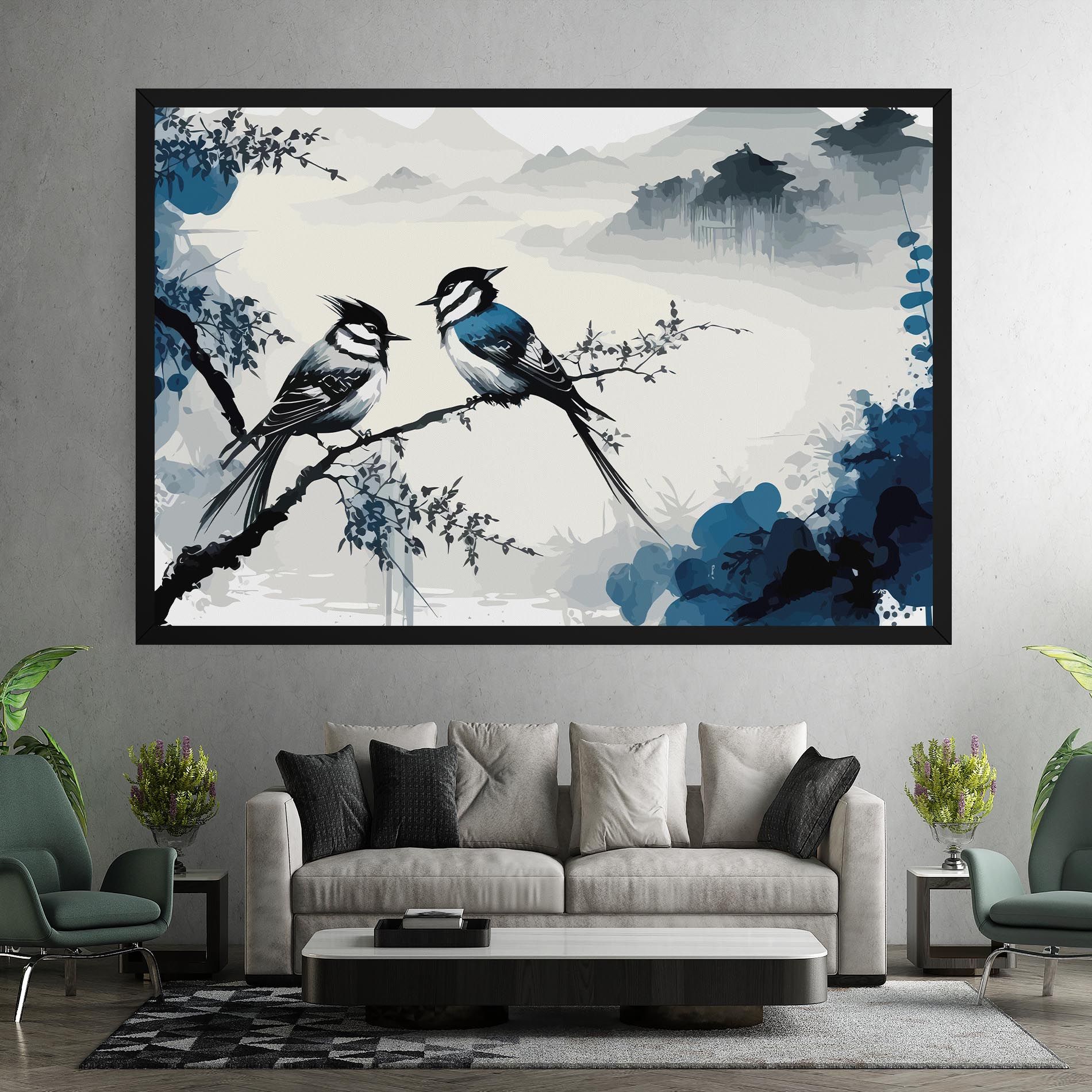 Asiatic Blue Bird mockup 7