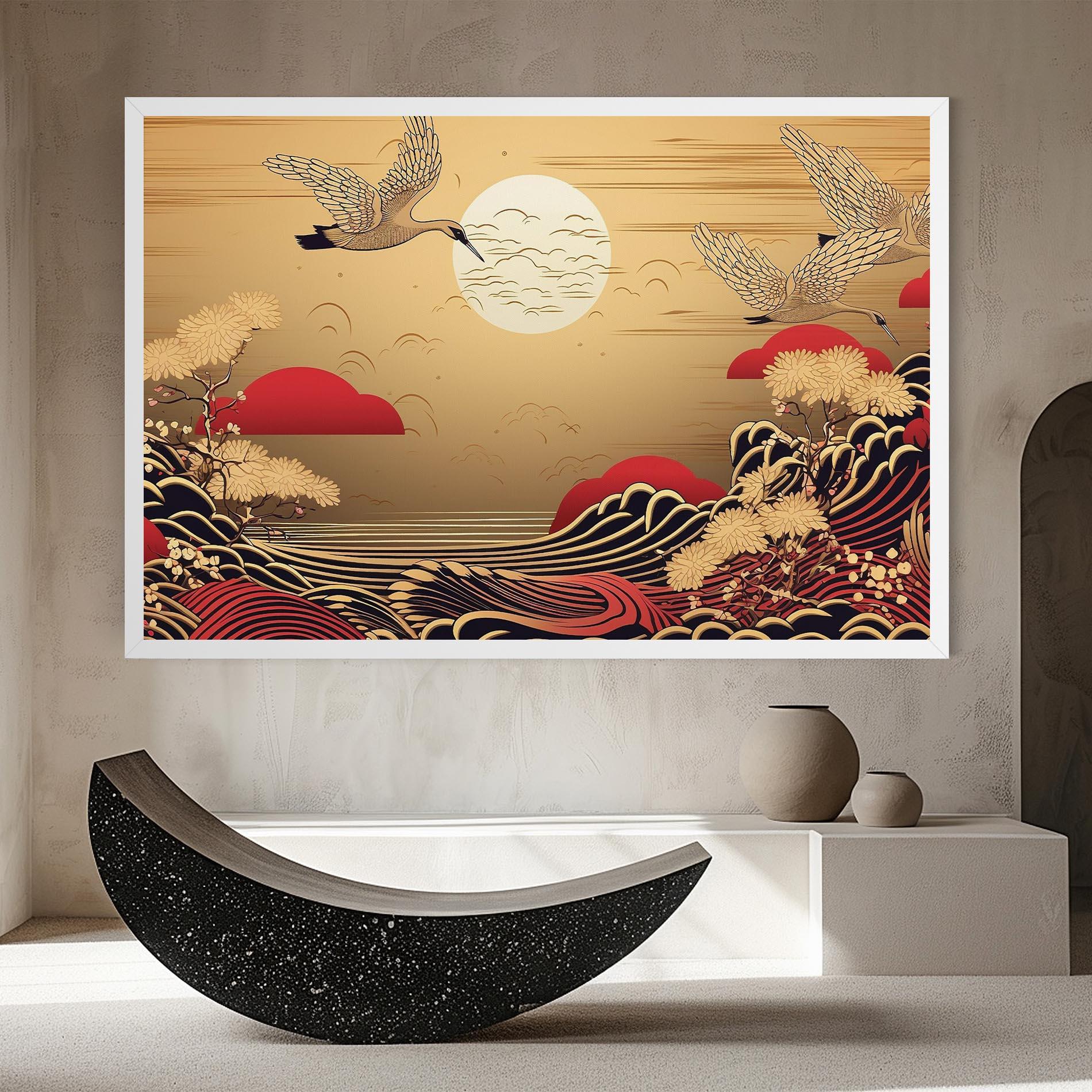 Tablou Canvas Chinese Wind Art mockup 8