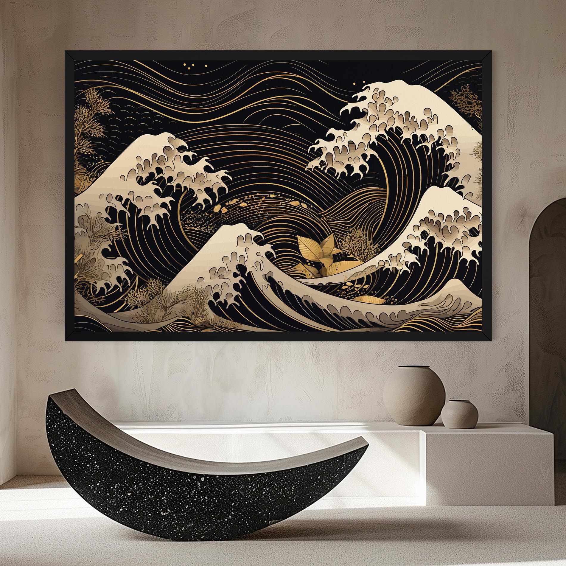 Asiatic Gold Wave mockup 8