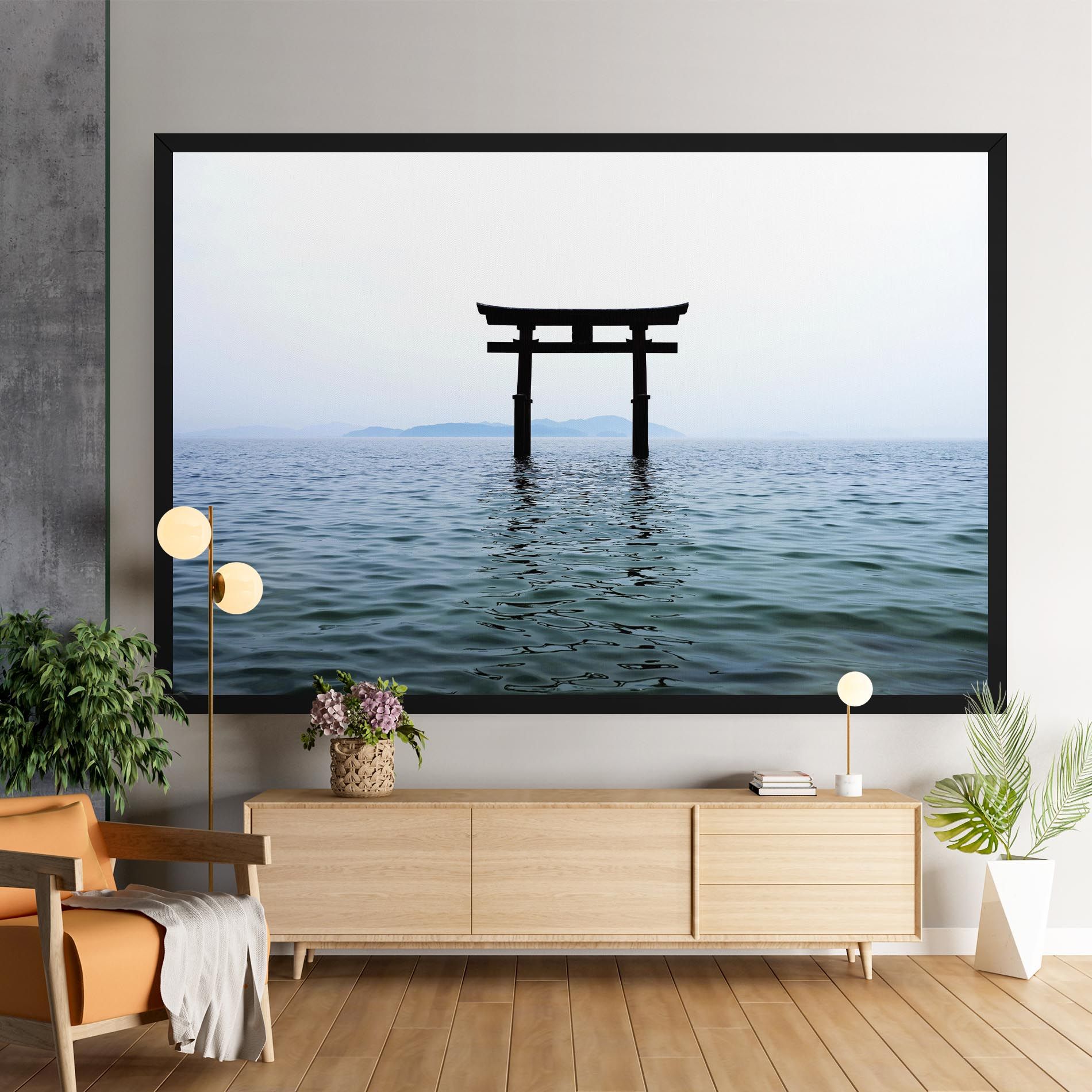 Japan Lake Gate mockup 9