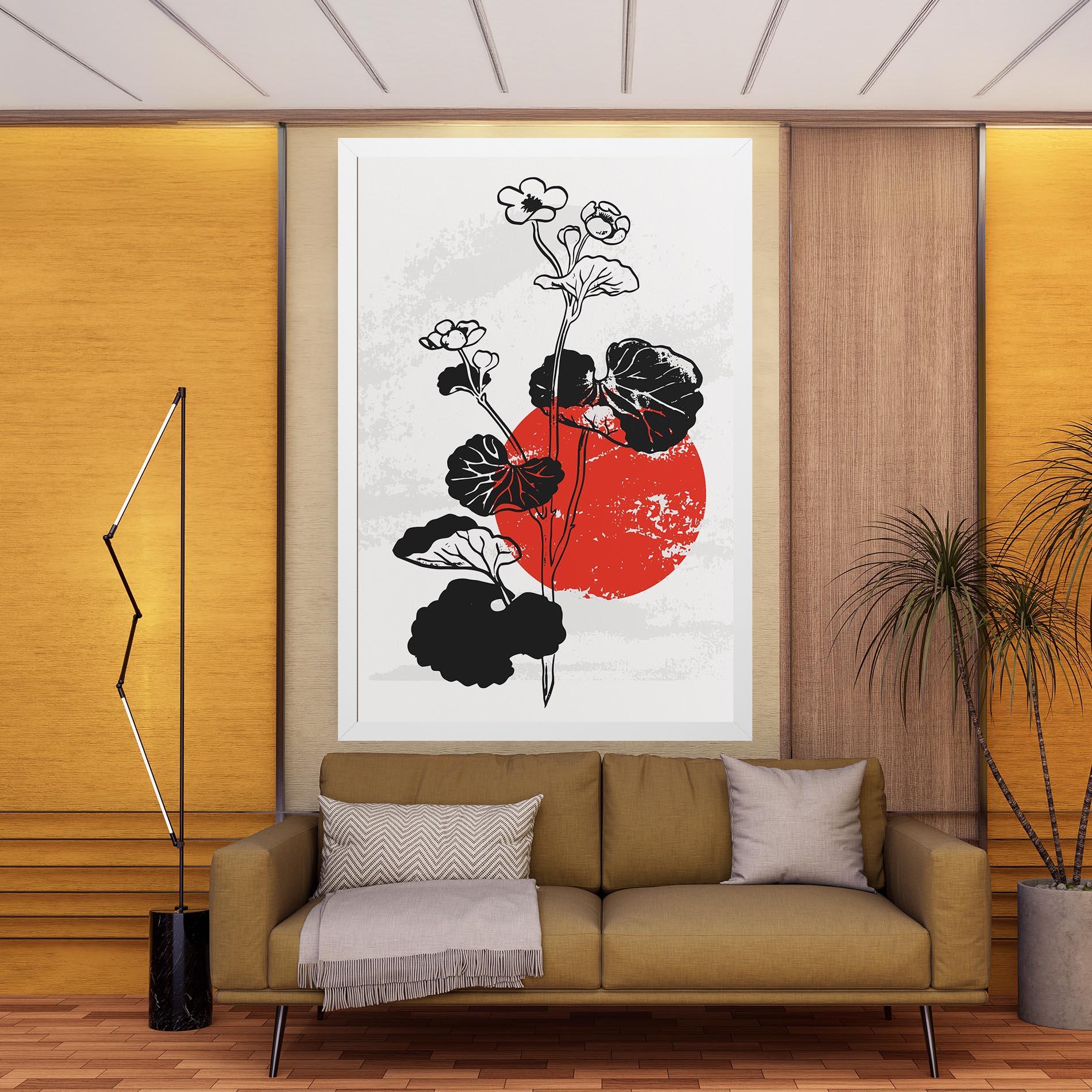Tablou Canvas Japan Plant Art mockup 9