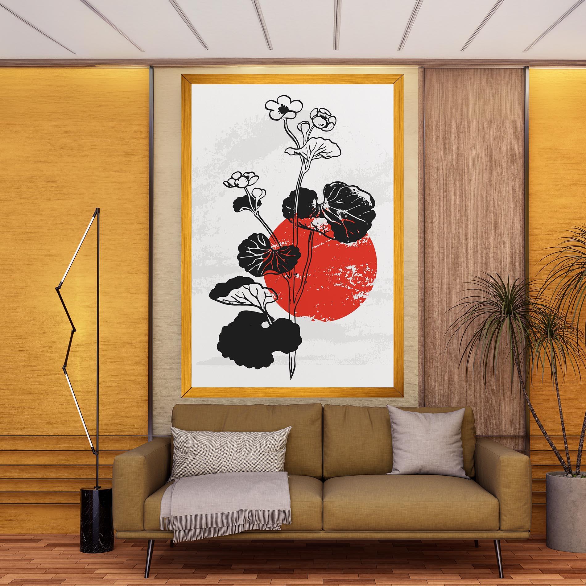 Tablou Canvas Japan Plant Art mockup 9