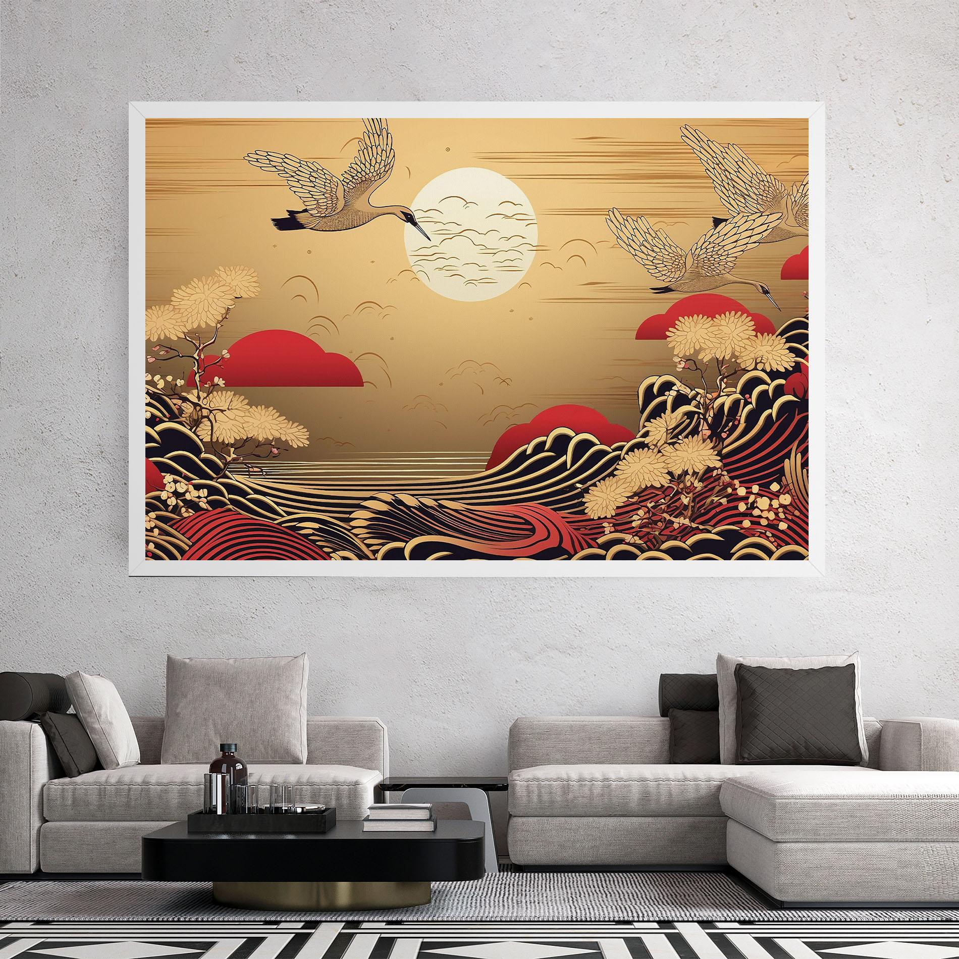 Tablou Canvas Chinese Wind Art mockup 2