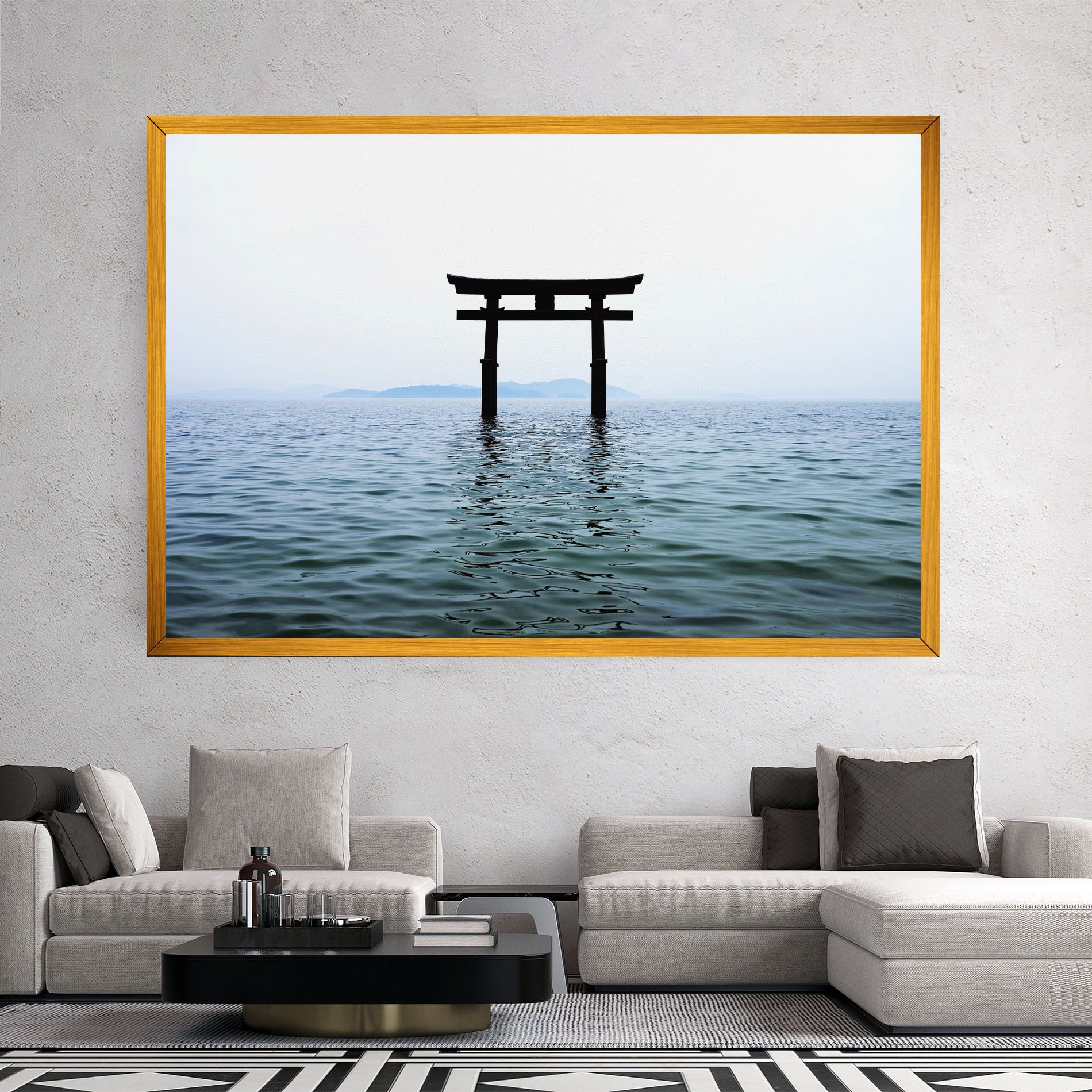 Japan Lake Gate mockup 2