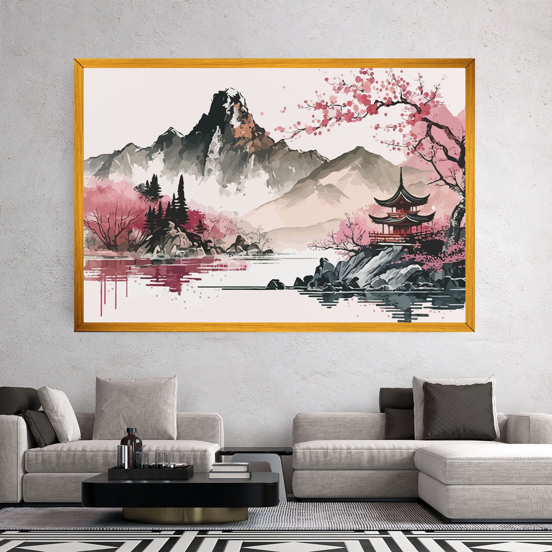 Pink Asian View mockup 2