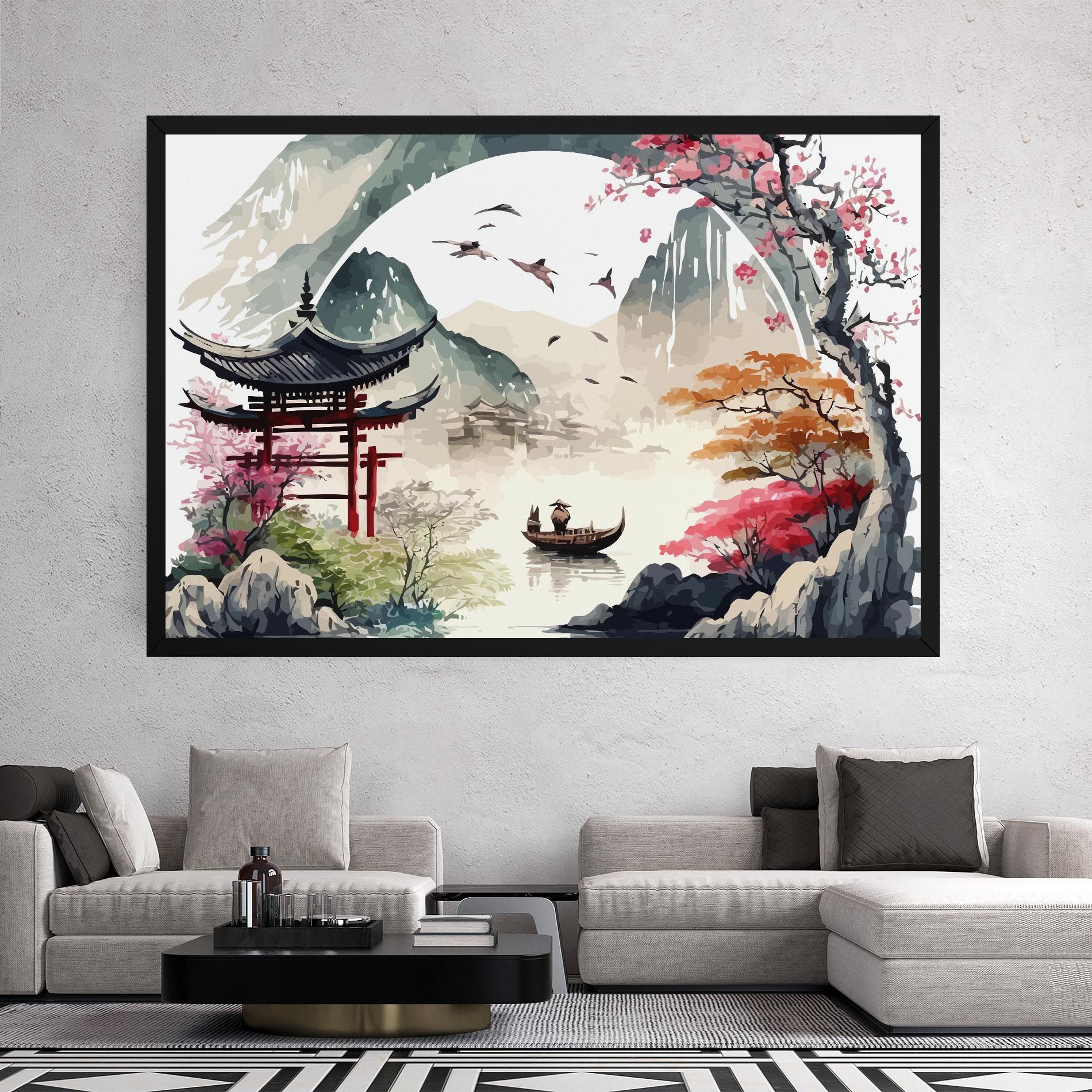 Beautiful Asiatic View mockup 2