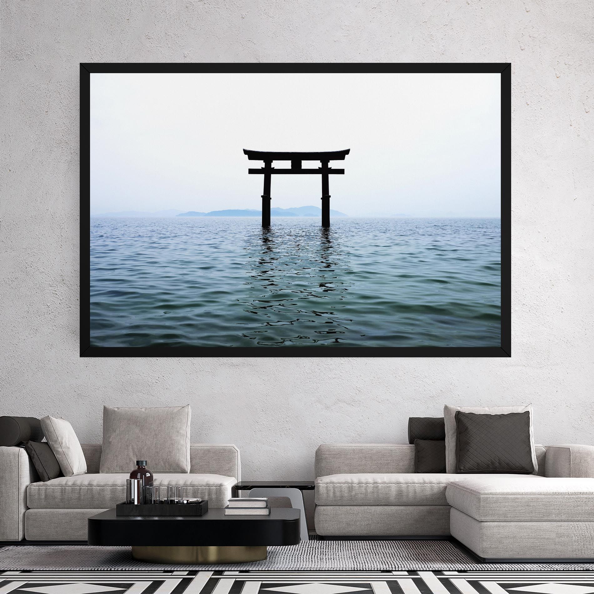 Japan Lake Gate mockup 2