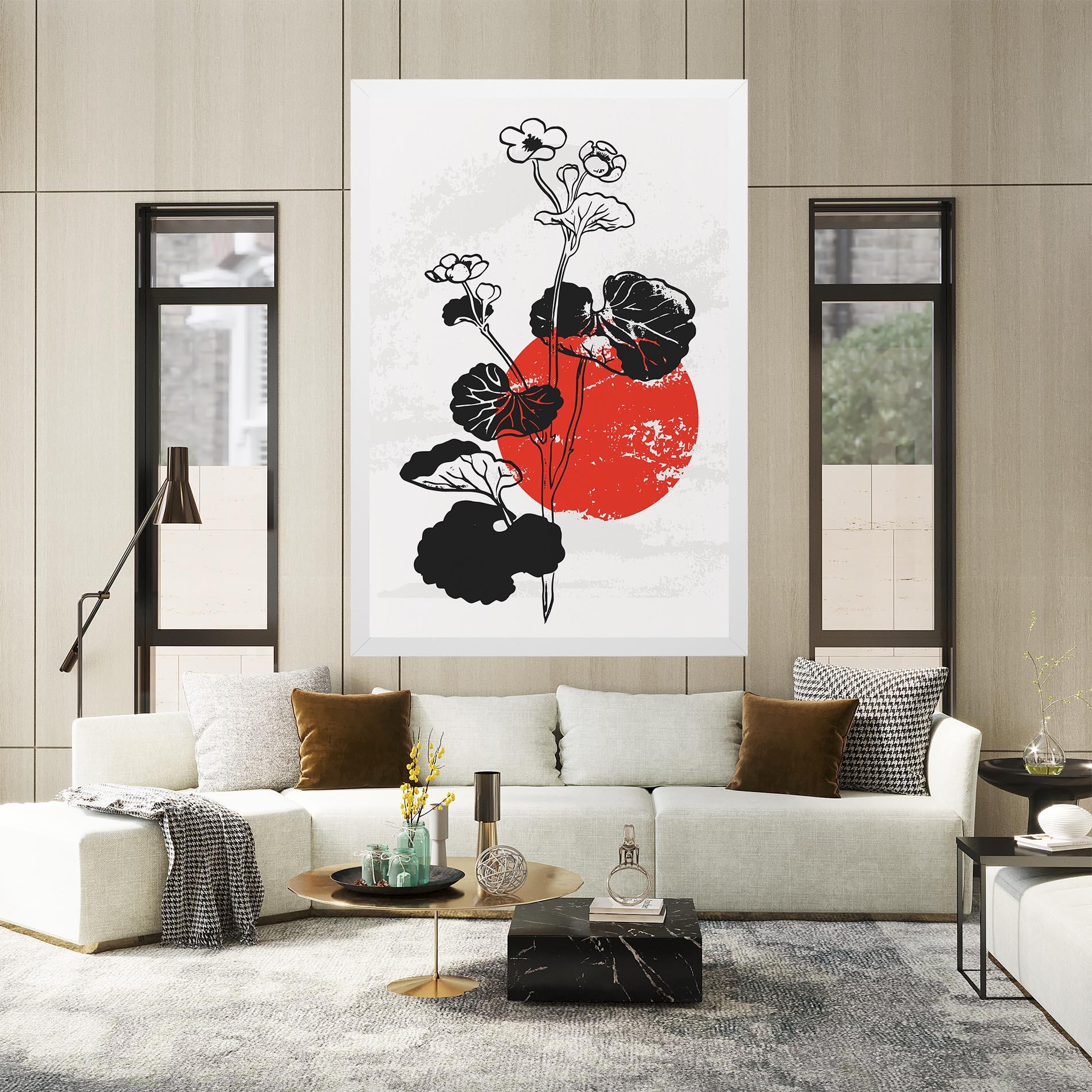 Tablou Canvas Japan Plant Art mockup 2