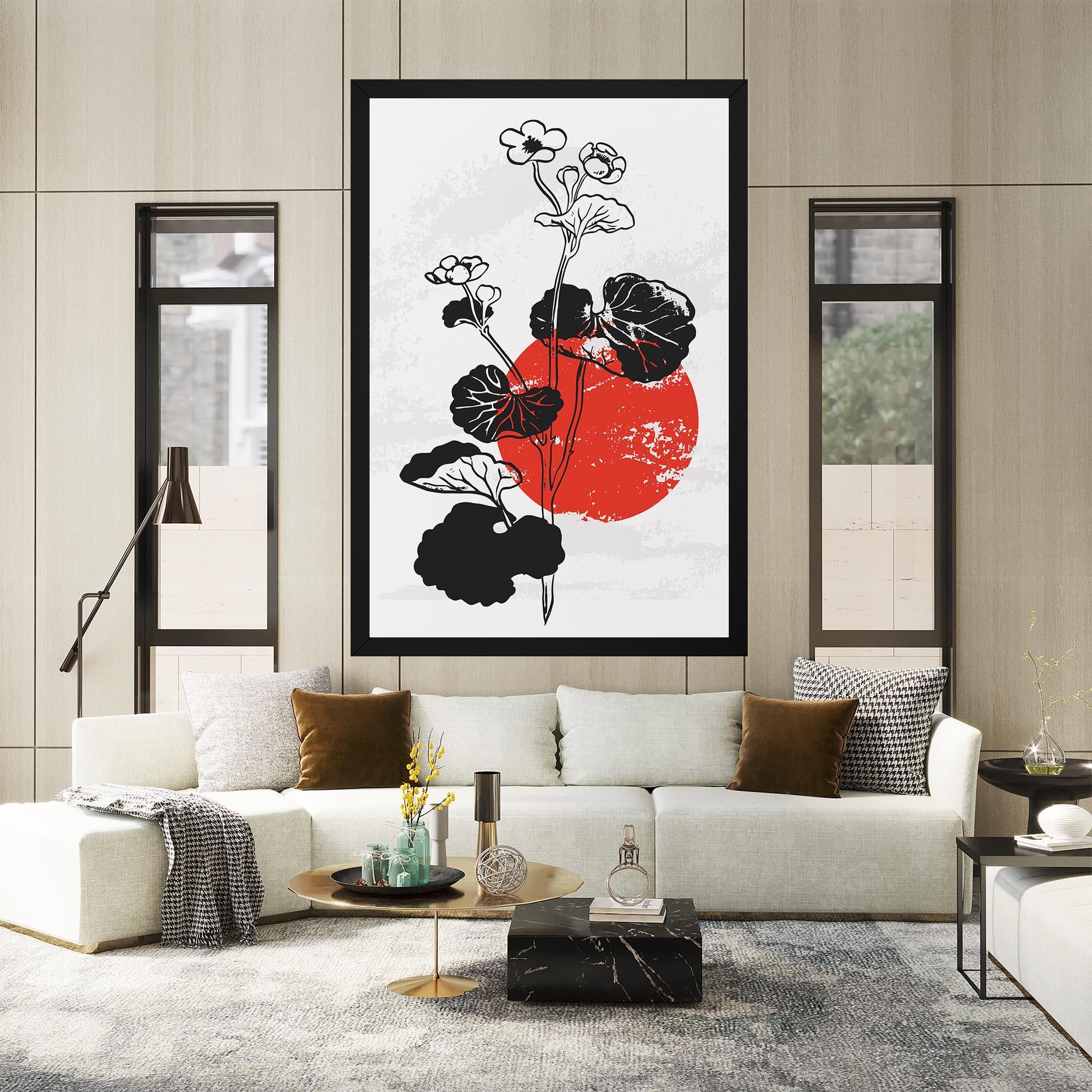 Tablou Canvas Japan Plant Art mockup 2