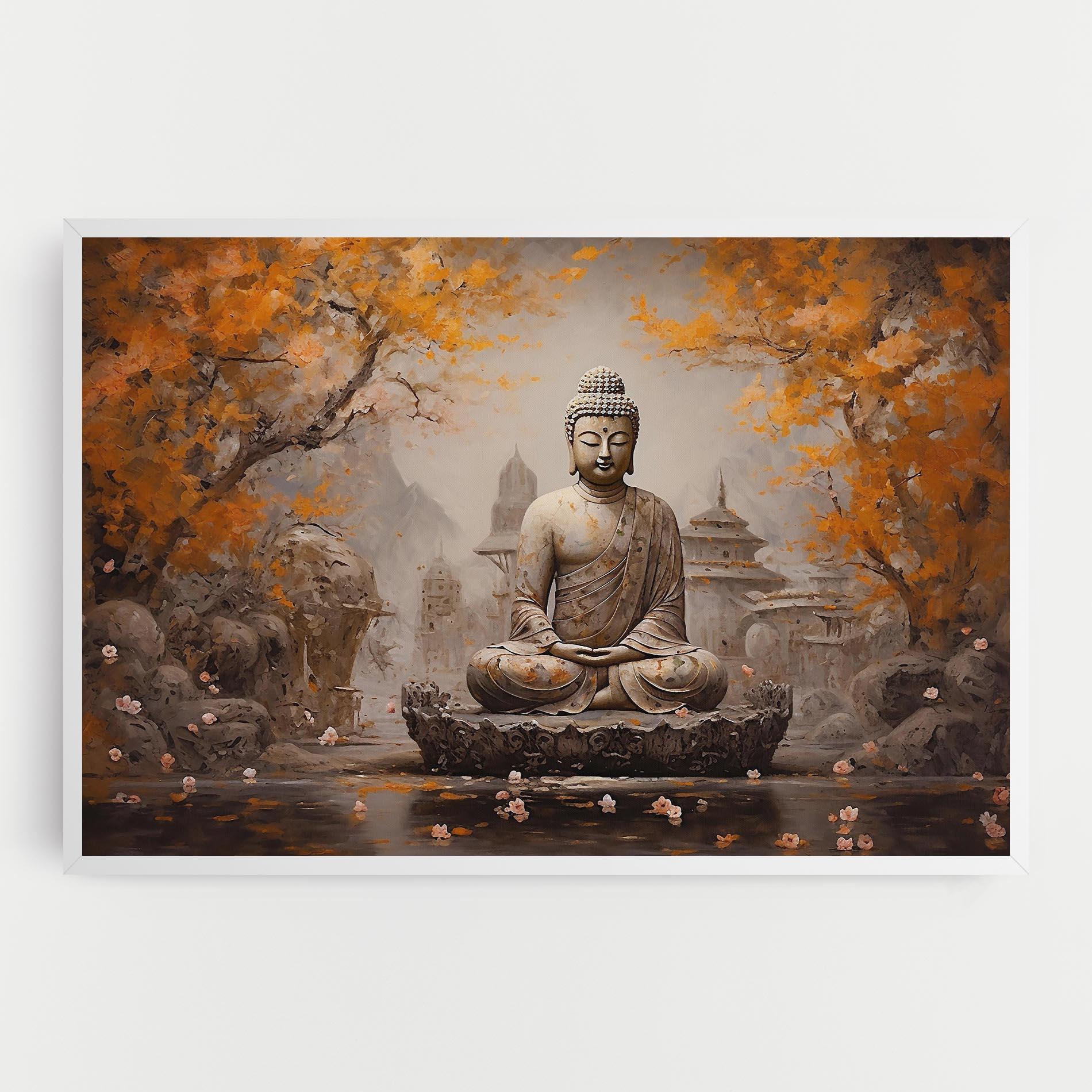 Tablou Canvas Beautiful Buddha Art mockup 0