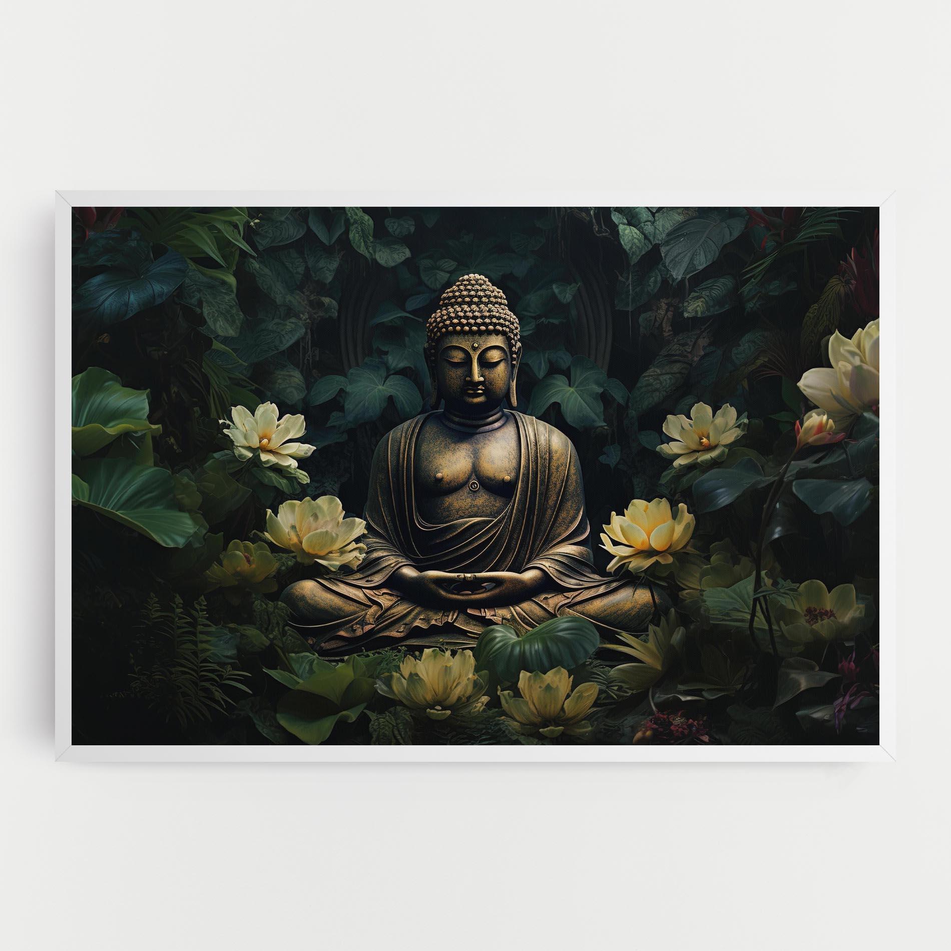 Tablou Canvas Calm Buddha Art mockup 0