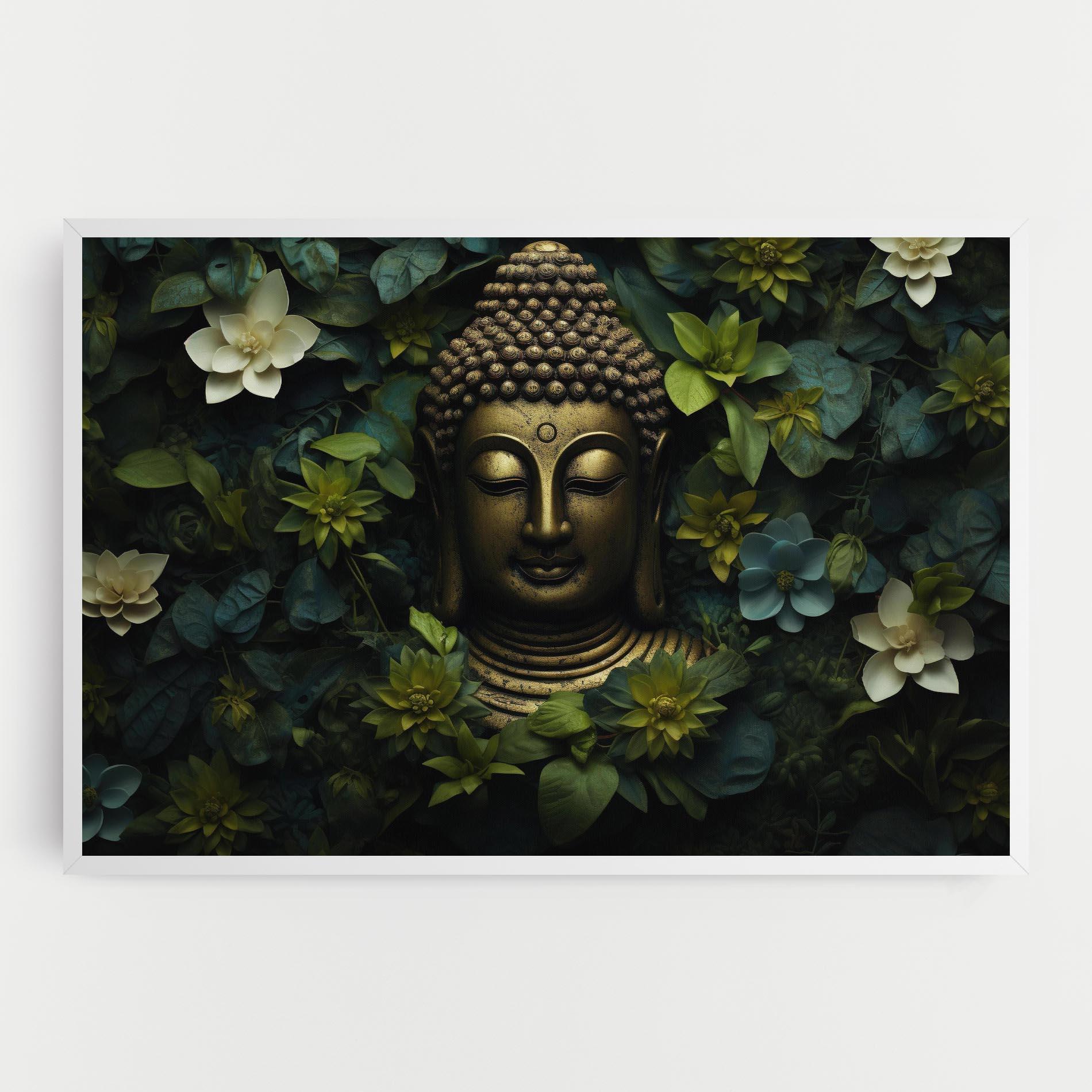 Tablou Canvas Lotus Flower Buddha mockup 0