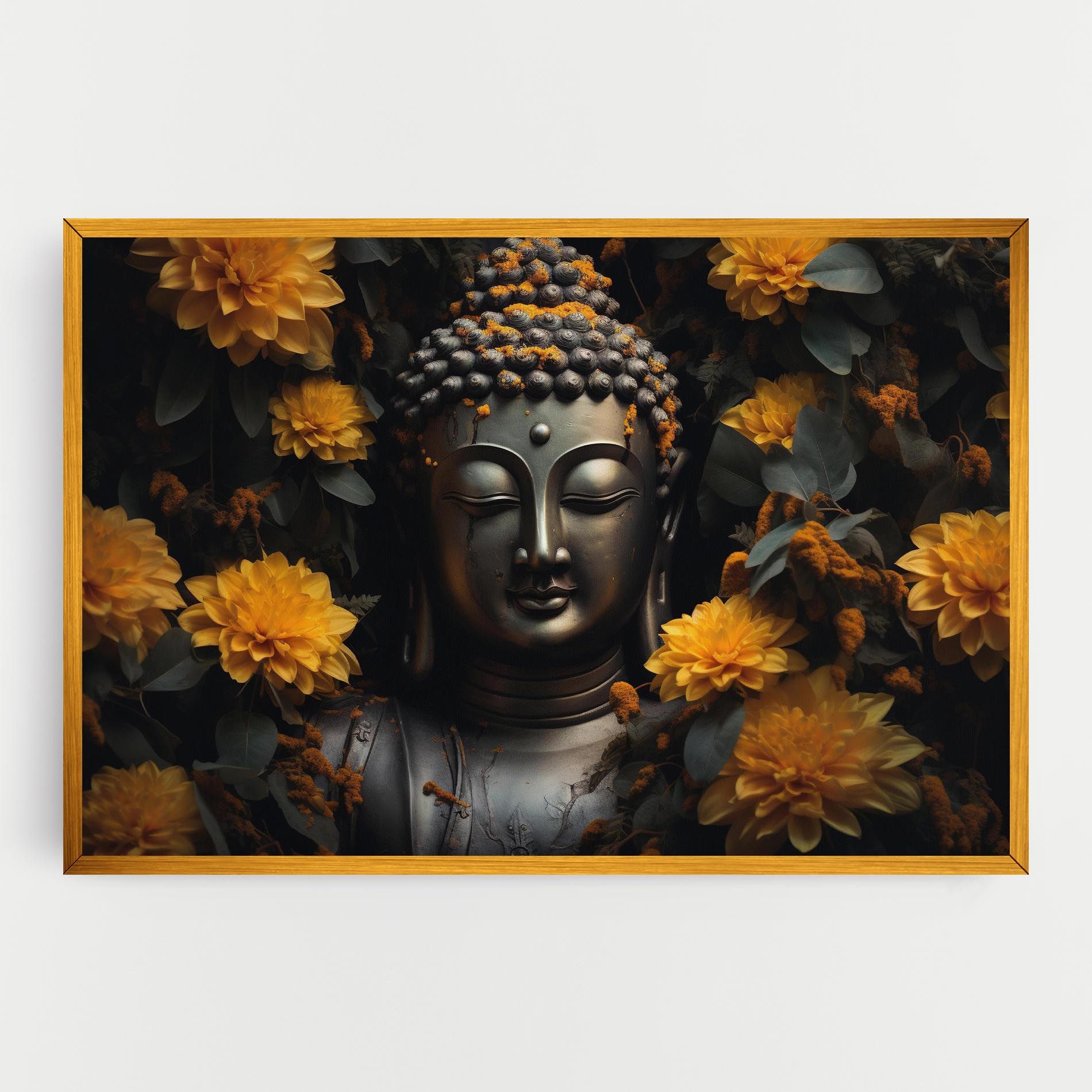 Buddha Peace Statue mockup 0