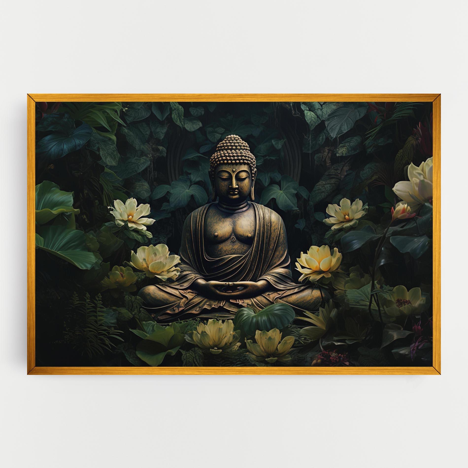 Tablou Canvas Calm Buddha Art mockup 0