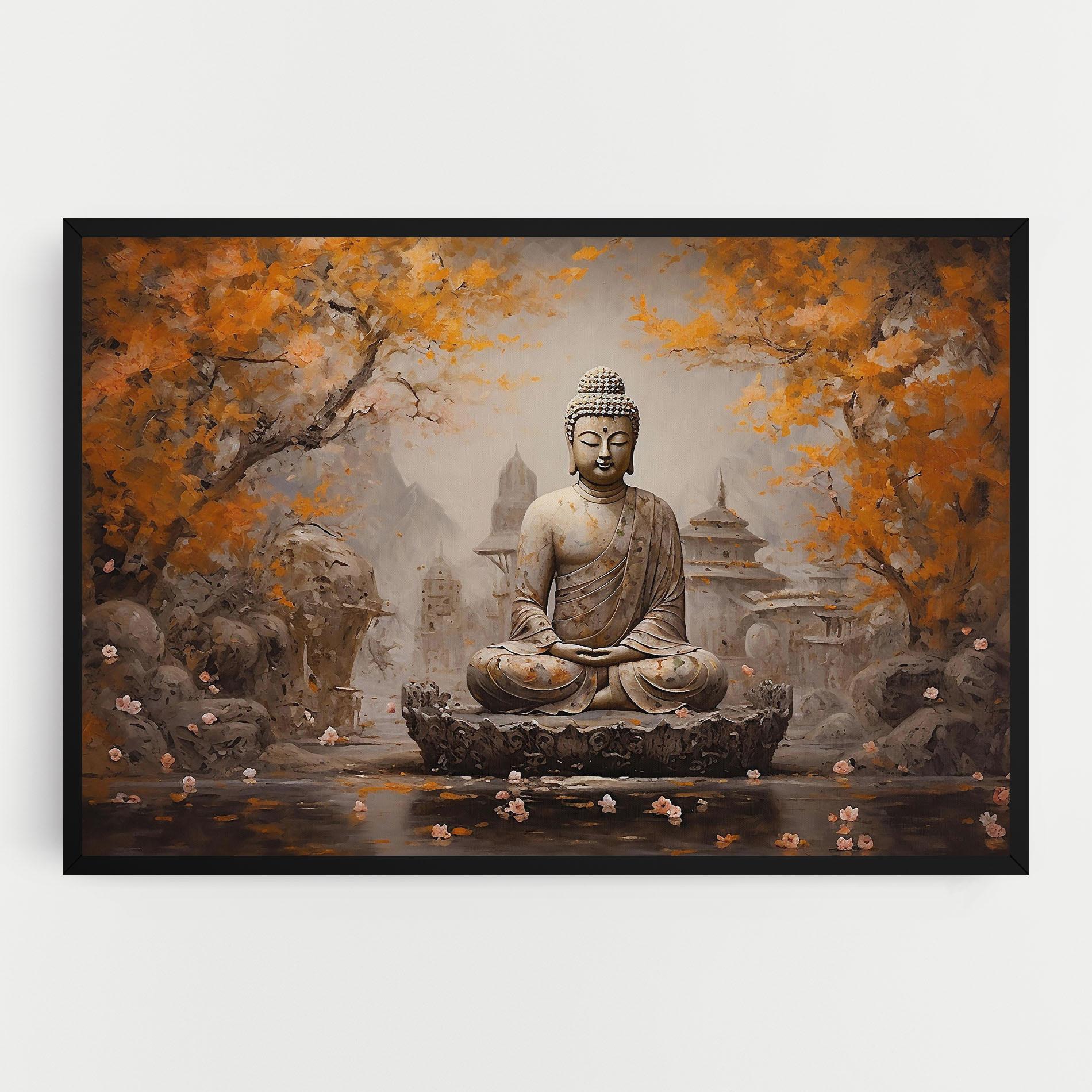 Tablou Canvas Beautiful Buddha Art mockup 0