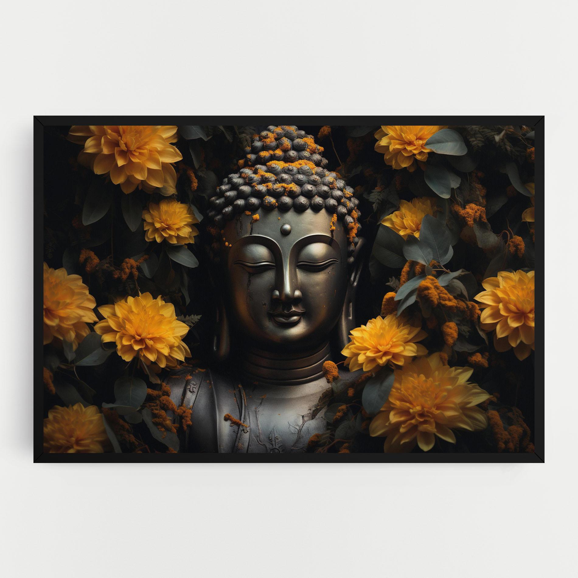 Tablou Canvas Buddha Peace Statue mockup 0
