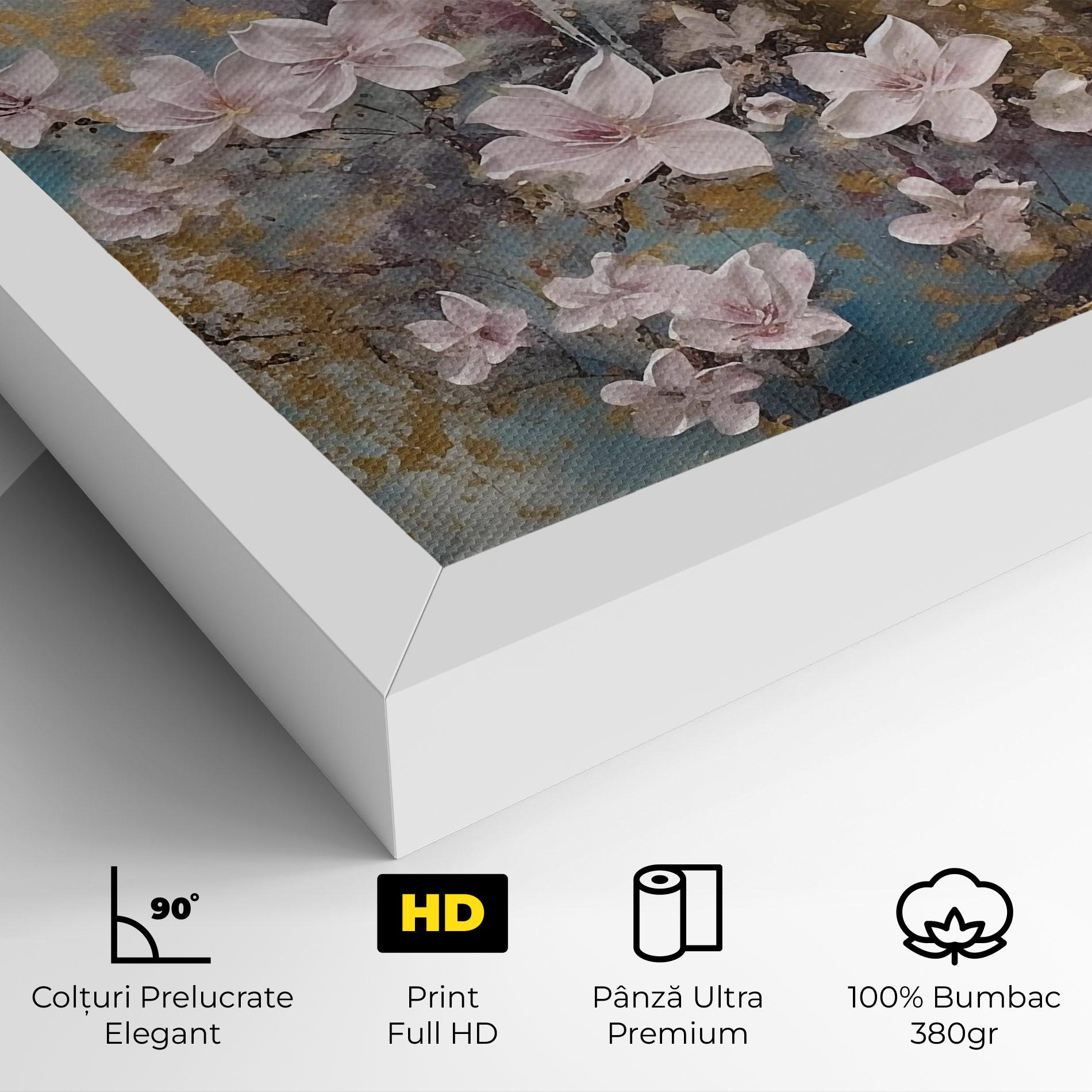 Tablou Canvas Abstract Buddha Plants mockup 4