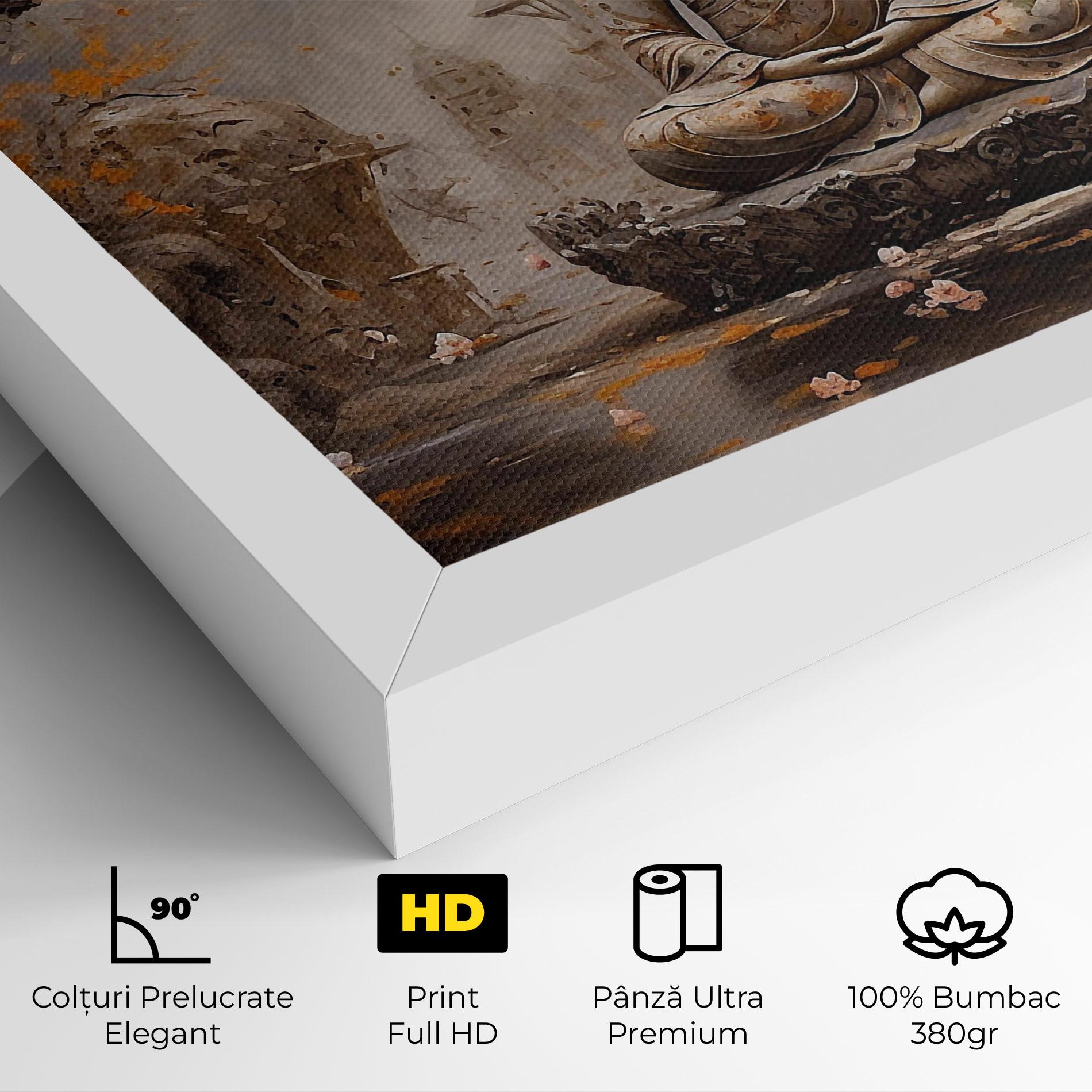 Tablou Canvas Beautiful Buddha Art mockup 4