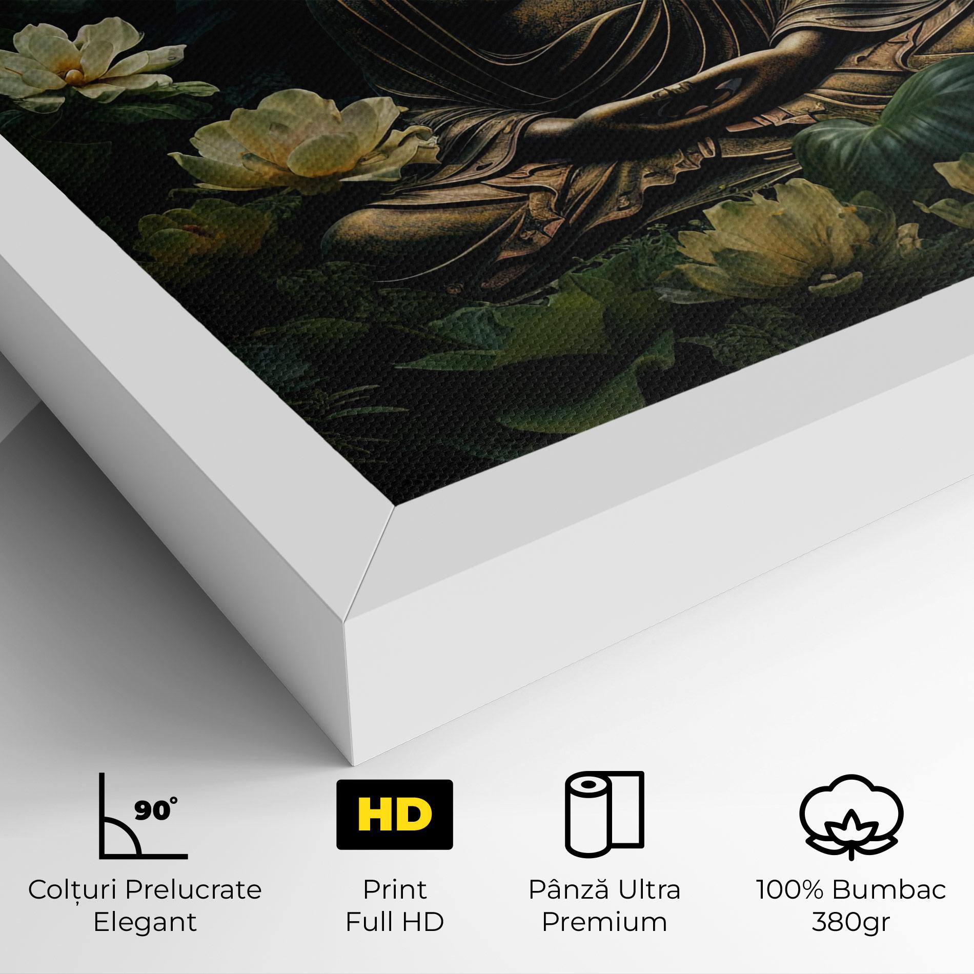 Tablou Canvas Calm Buddha Art mockup 4