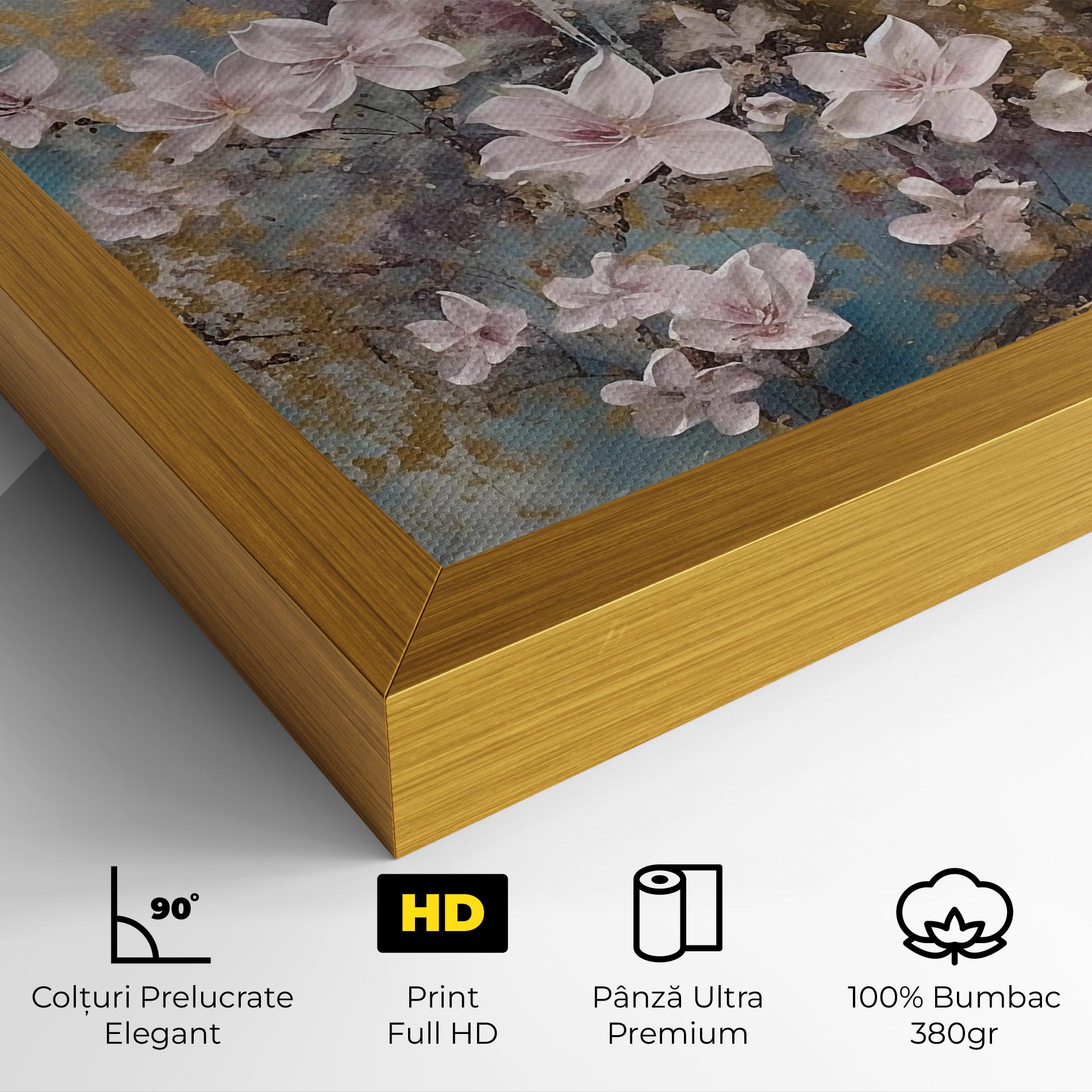 Tablou Canvas Abstract Buddha Plants mockup 4