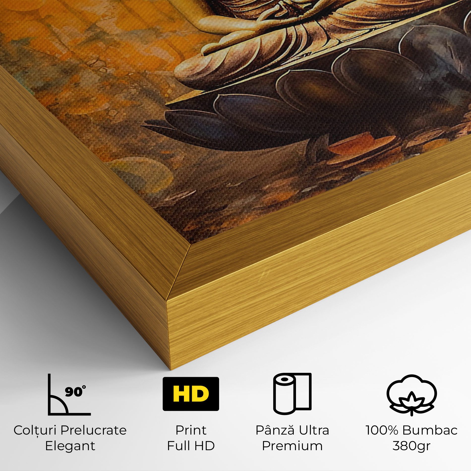 Buddha Floating Art mockup 4