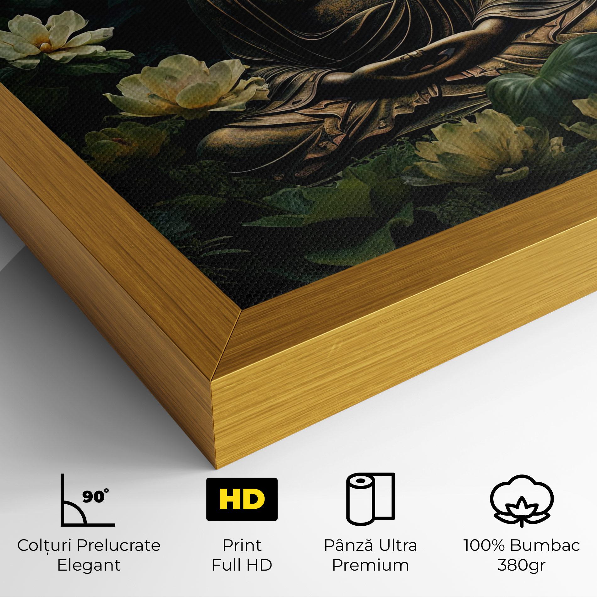 Tablou Canvas Calm Buddha Art mockup 4
