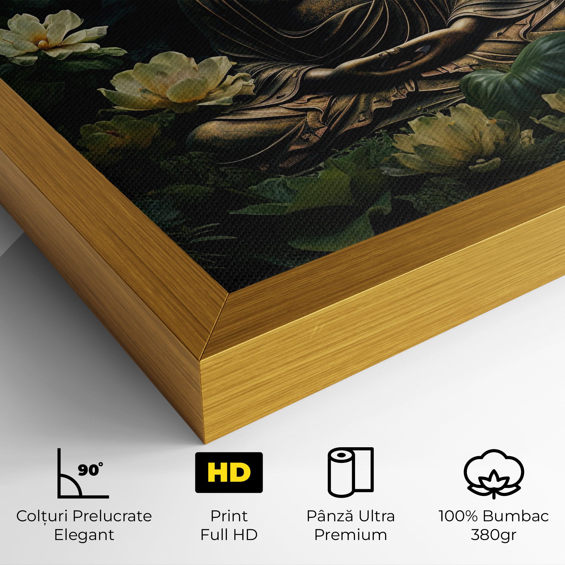 Calm Buddha Art mockup 4