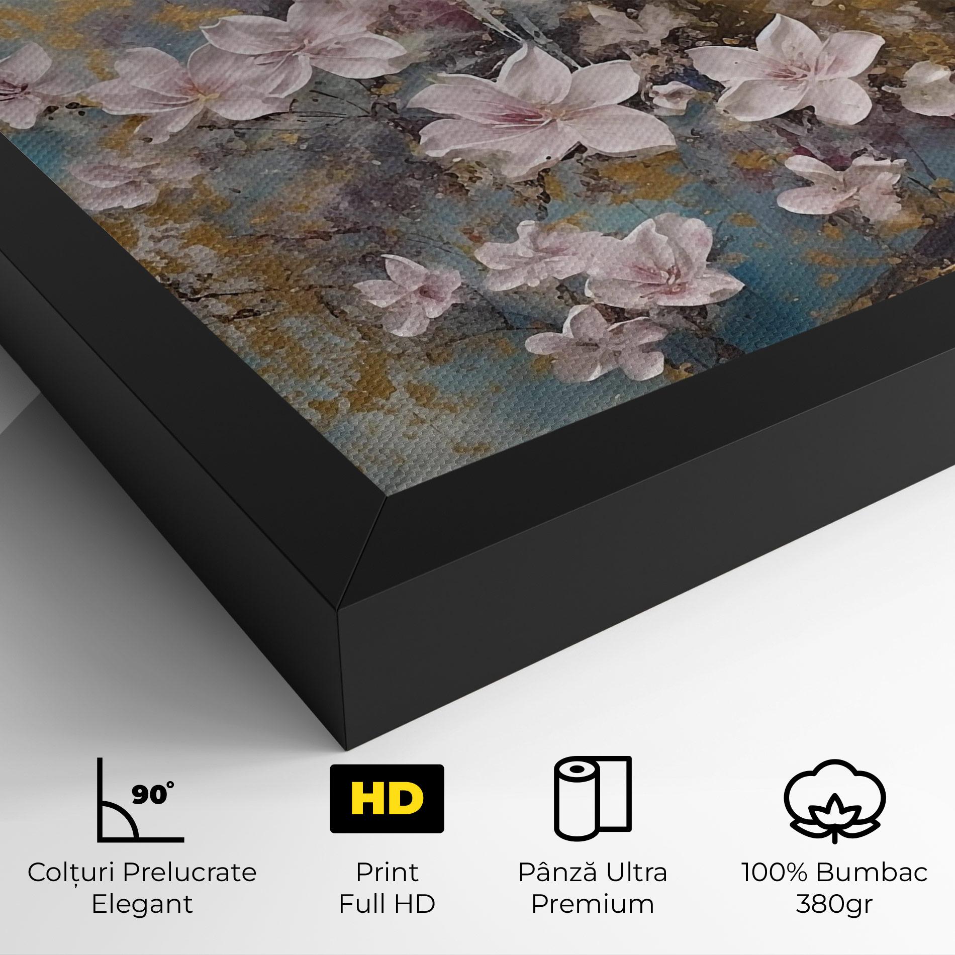 Tablou Canvas Abstract Buddha Plants mockup 4