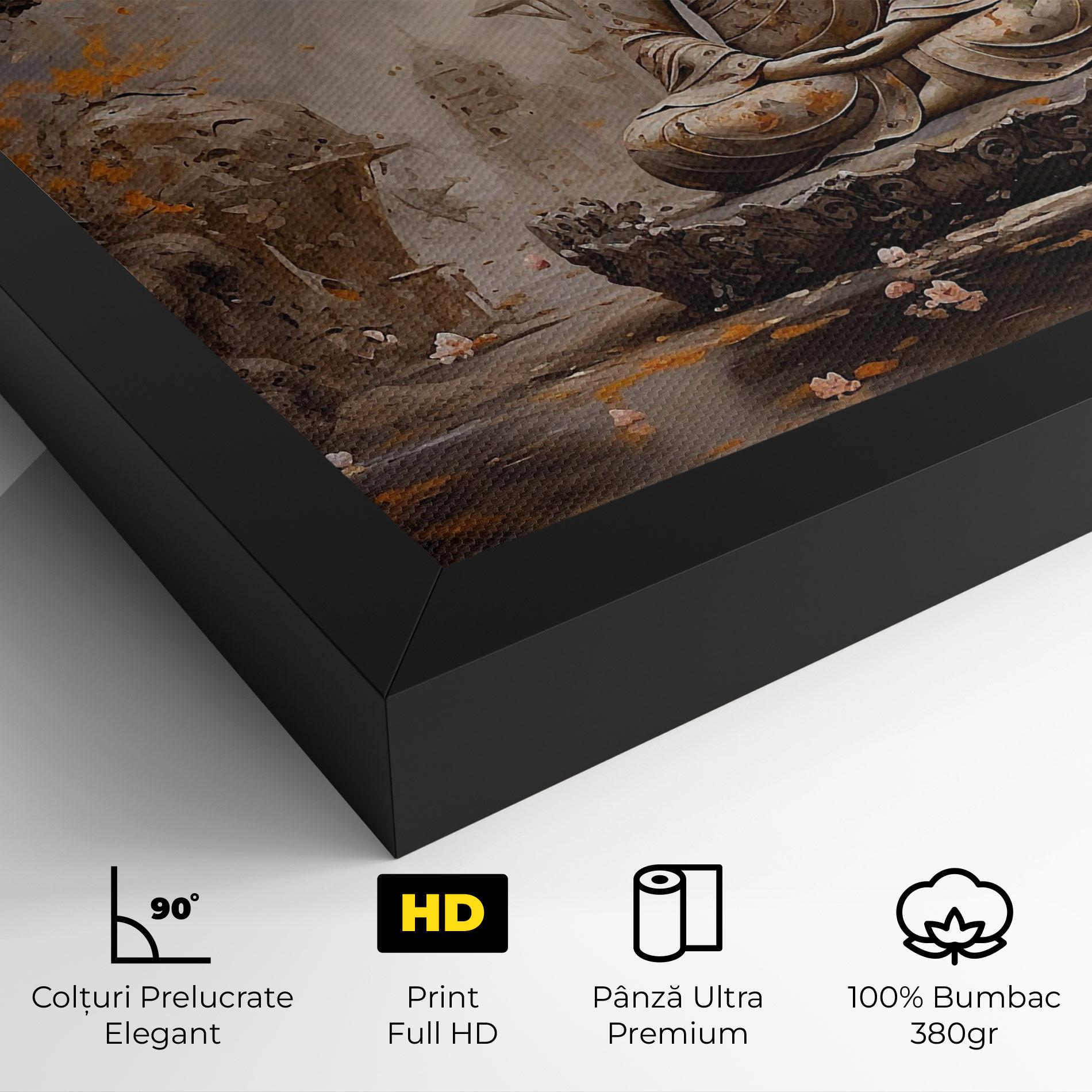 Tablou Canvas Beautiful Buddha Art mockup 4