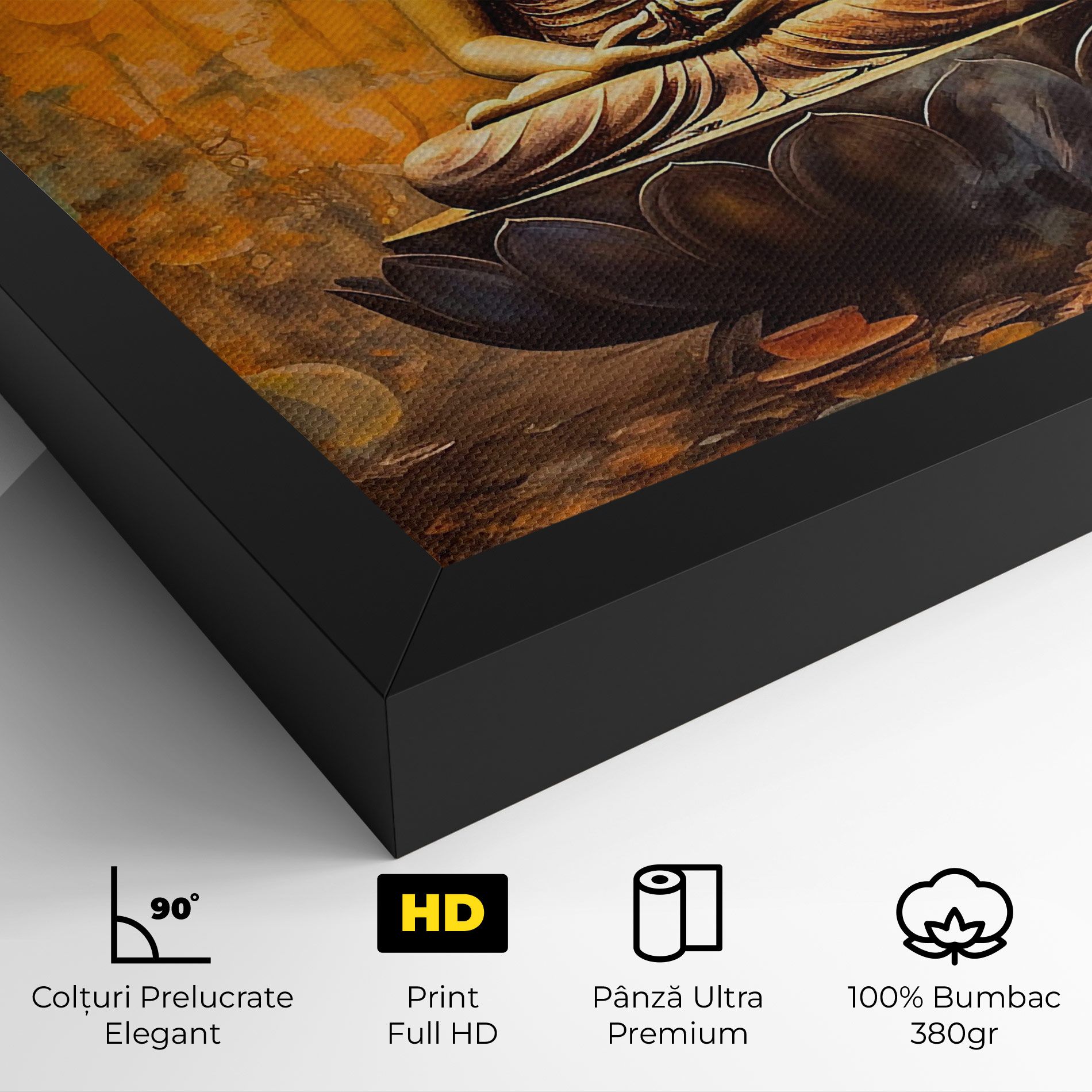 Buddha Floating Art mockup 4