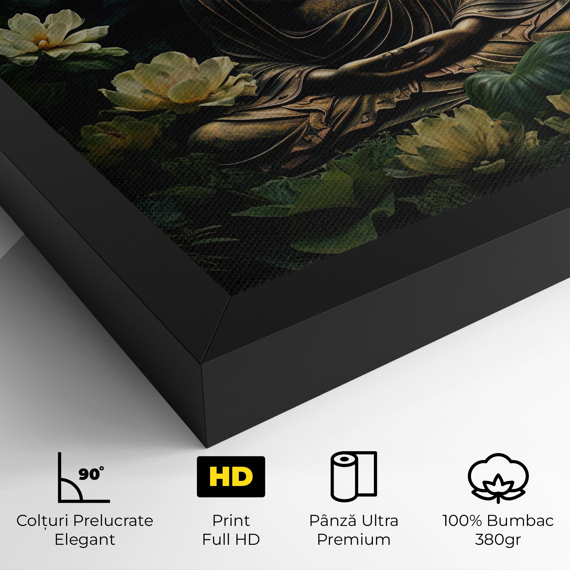 Tablou Canvas Calm Buddha Art mockup 4