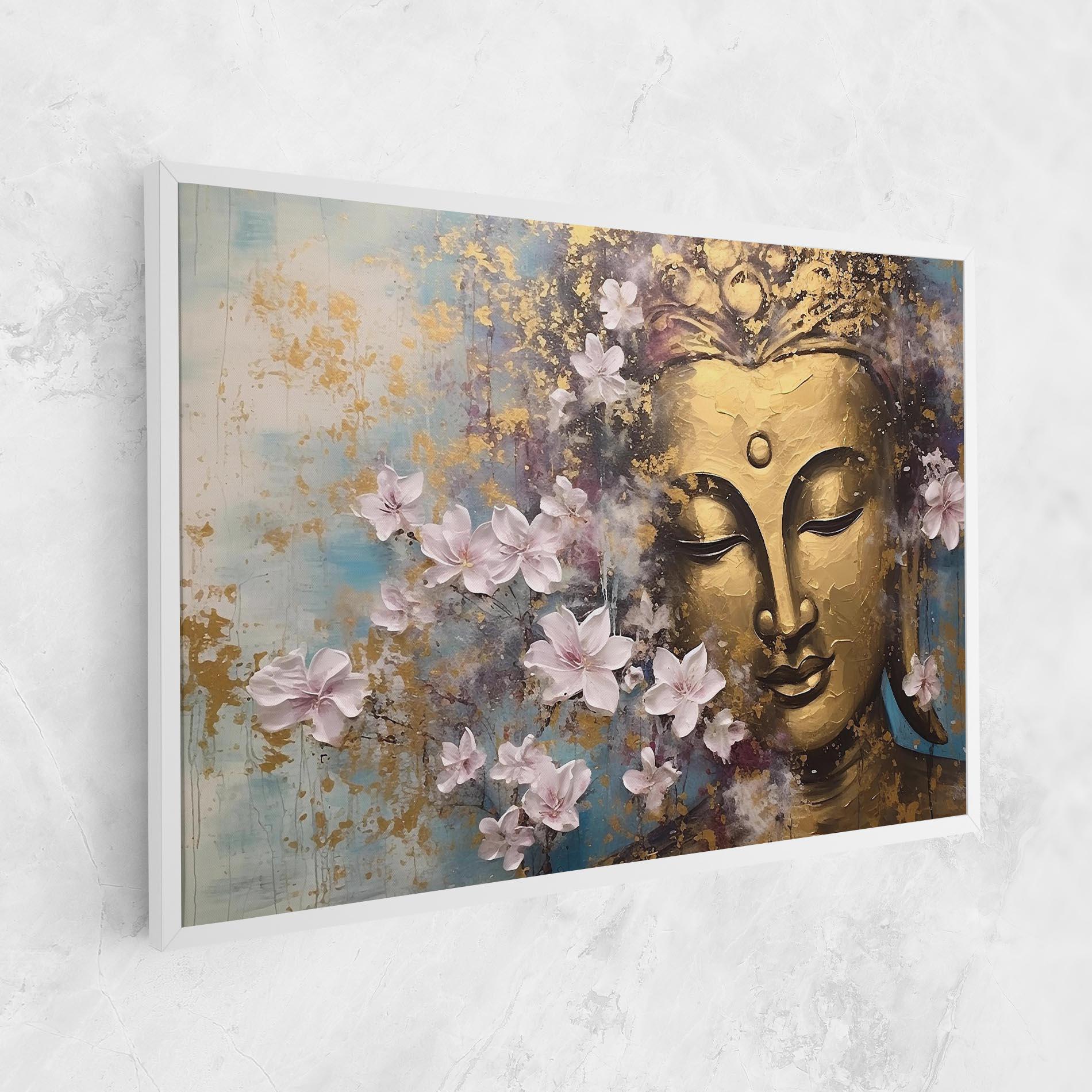 Tablou Canvas Abstract Buddha Plants mockup 1