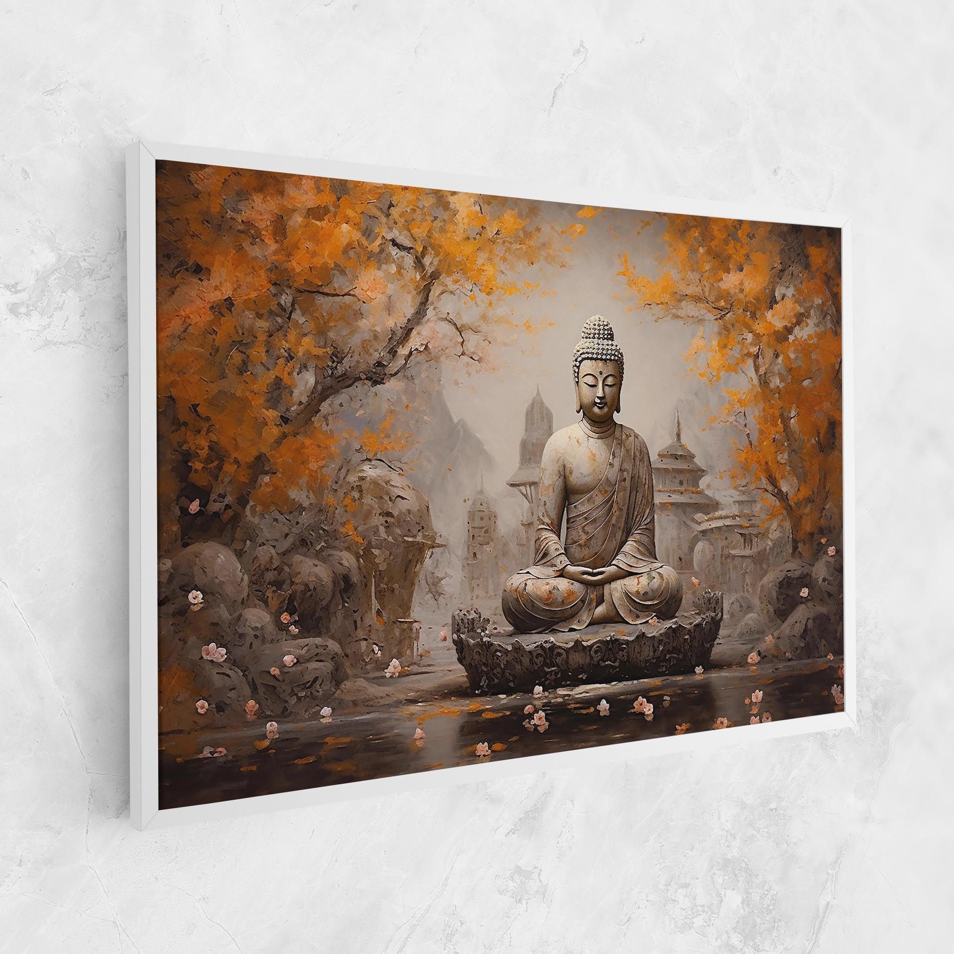 Beautiful Buddha Art mockup 1