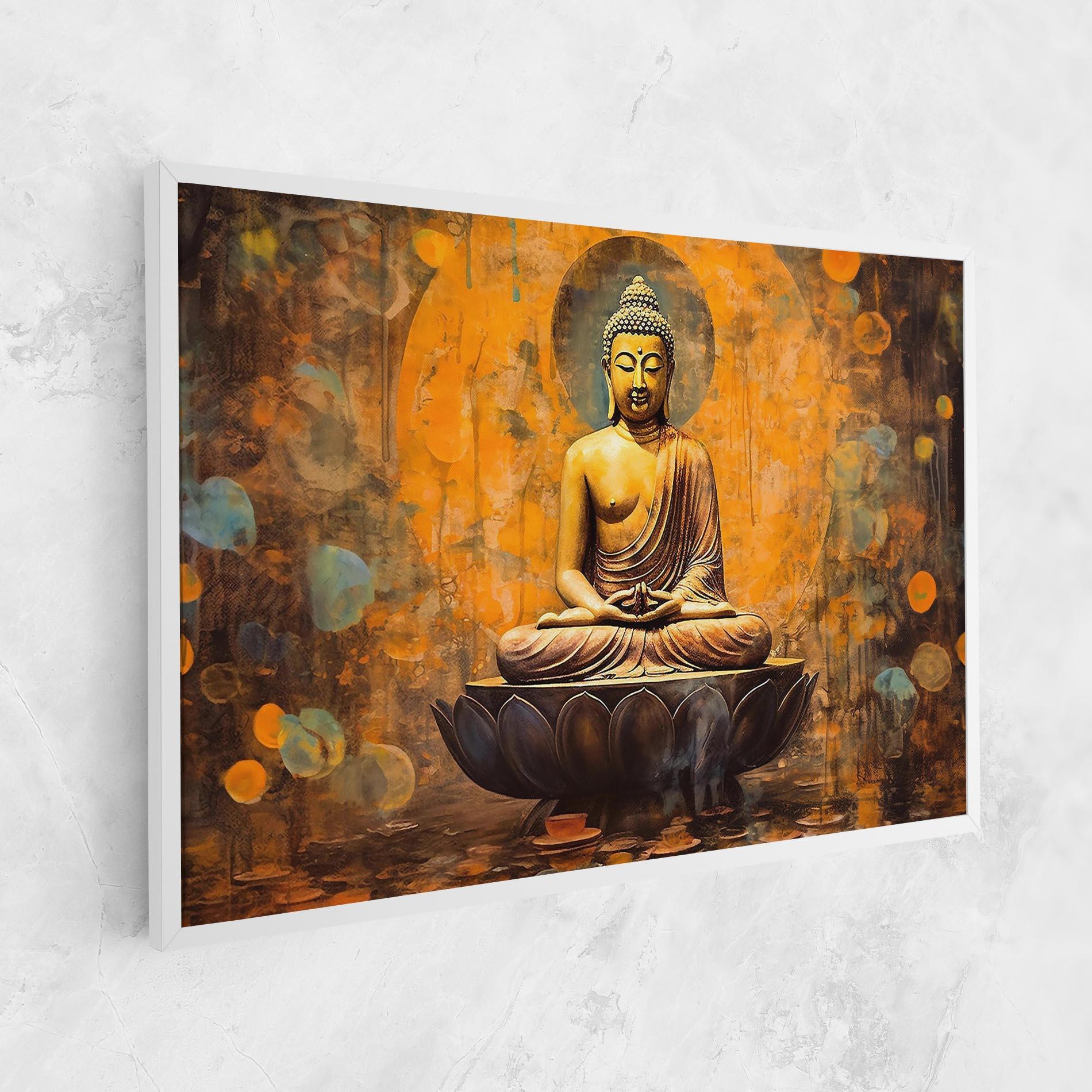 Tablou Canvas Buddha Floating Art mockup 1