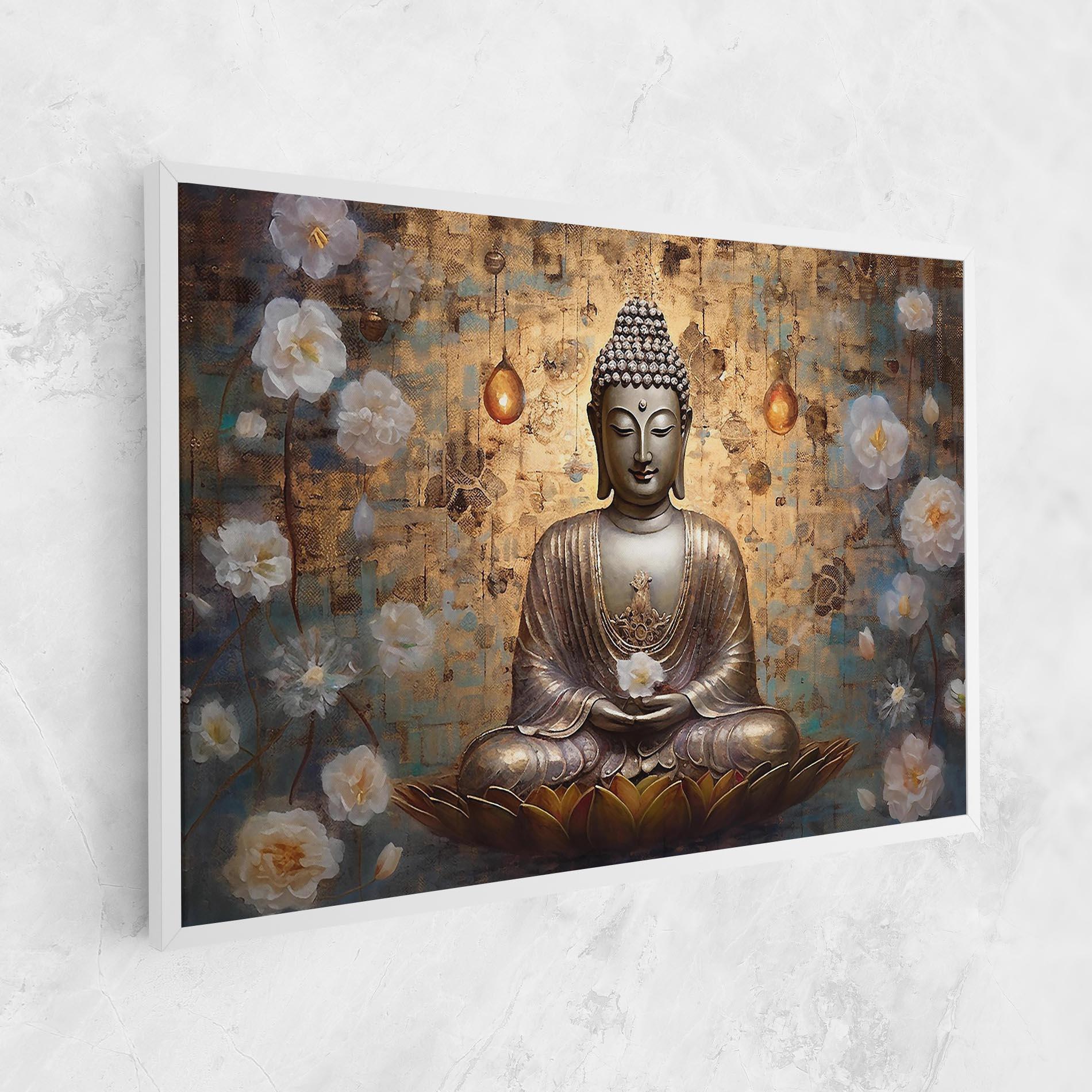 Tablou Canvas Buddha Meditation Art mockup 1