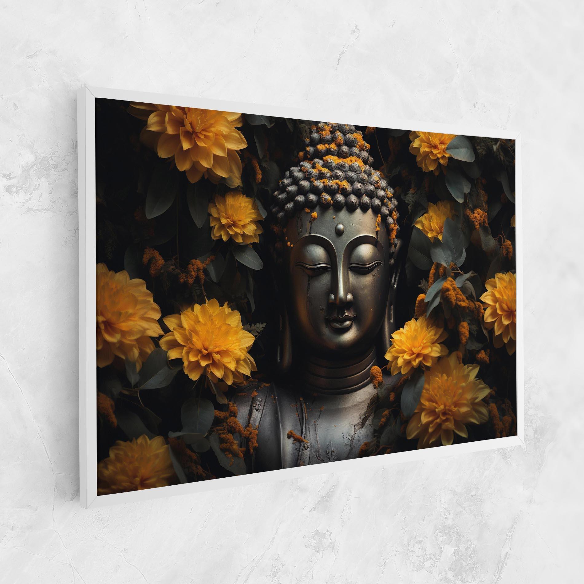 Tablou Canvas Buddha Peace Statue mockup 1
