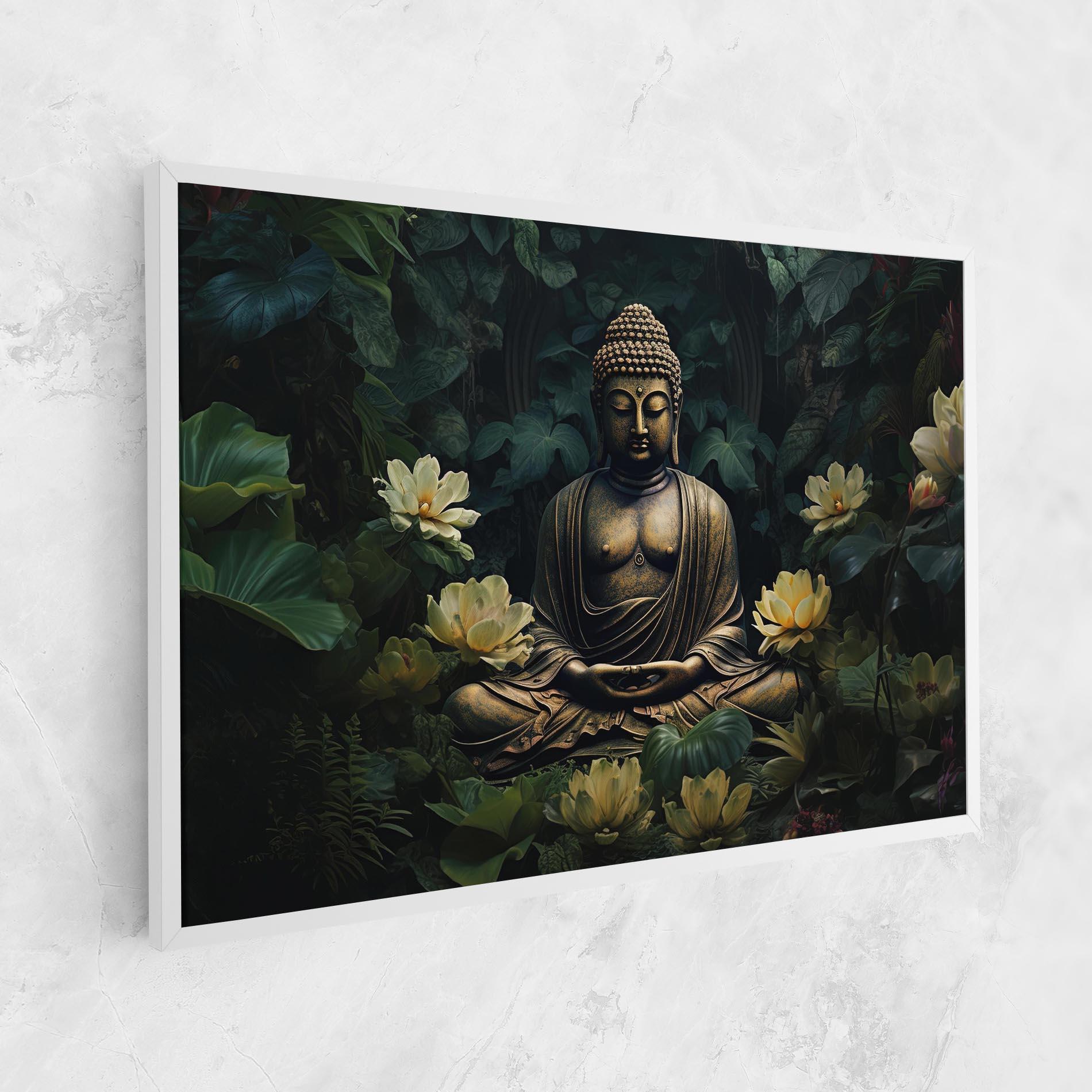 Tablou Canvas Calm Buddha Art mockup 1