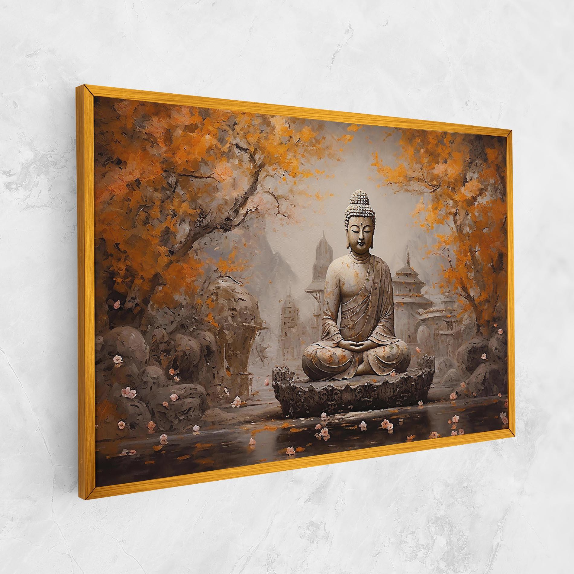 Tablou Canvas Beautiful Buddha Art mockup 1