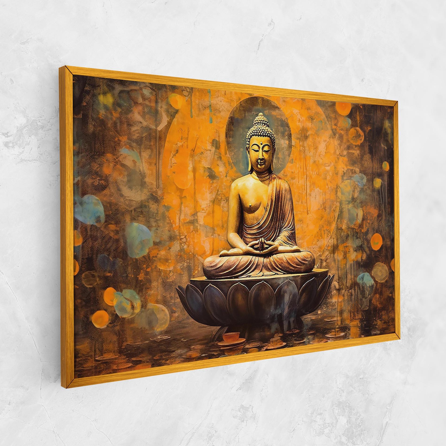 Tablou Canvas Buddha Floating Art mockup 1
