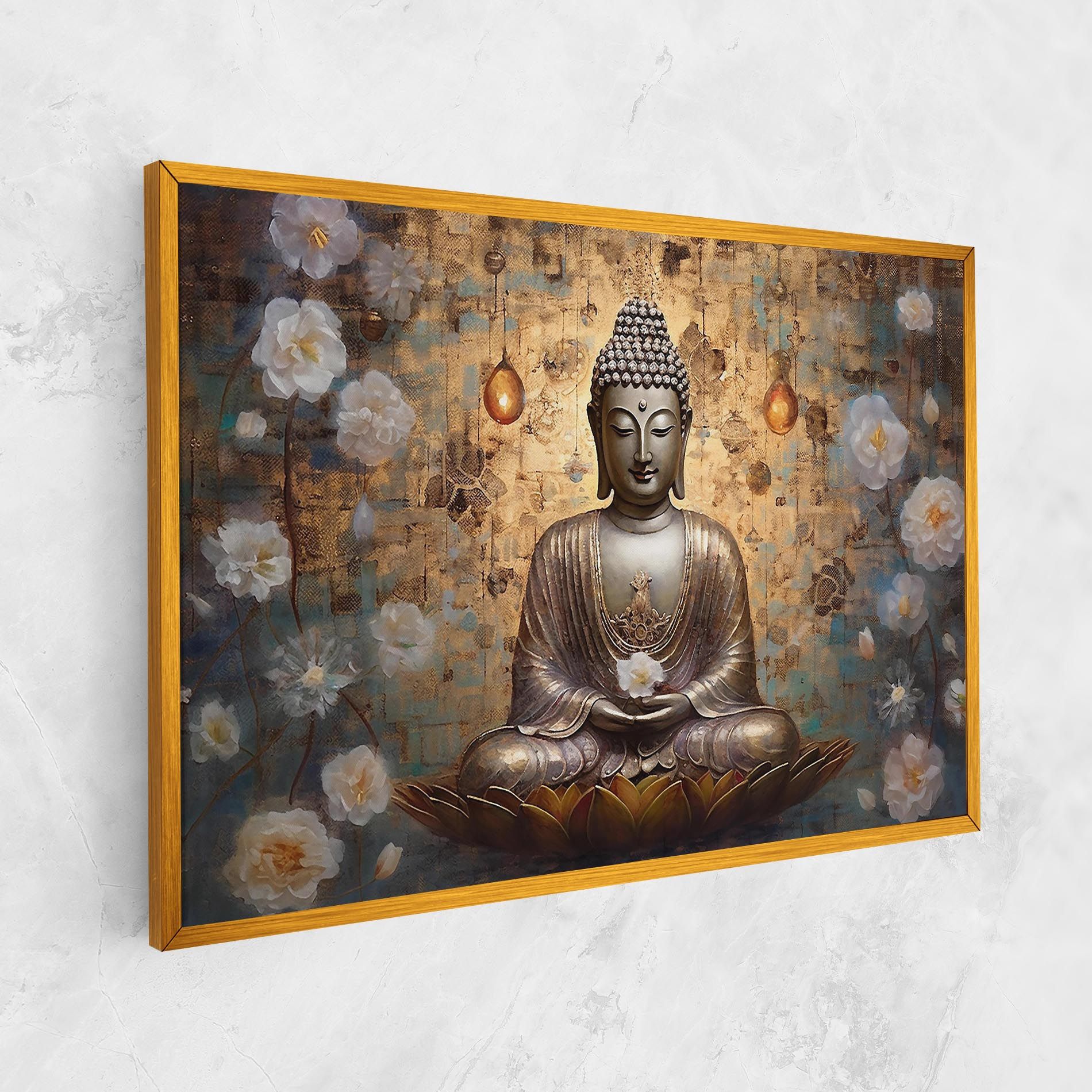 Buddha Meditation Art mockup 1