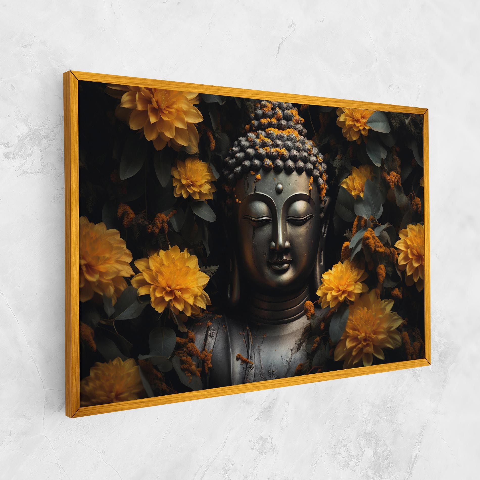 Buddha Peace Statue mockup 1